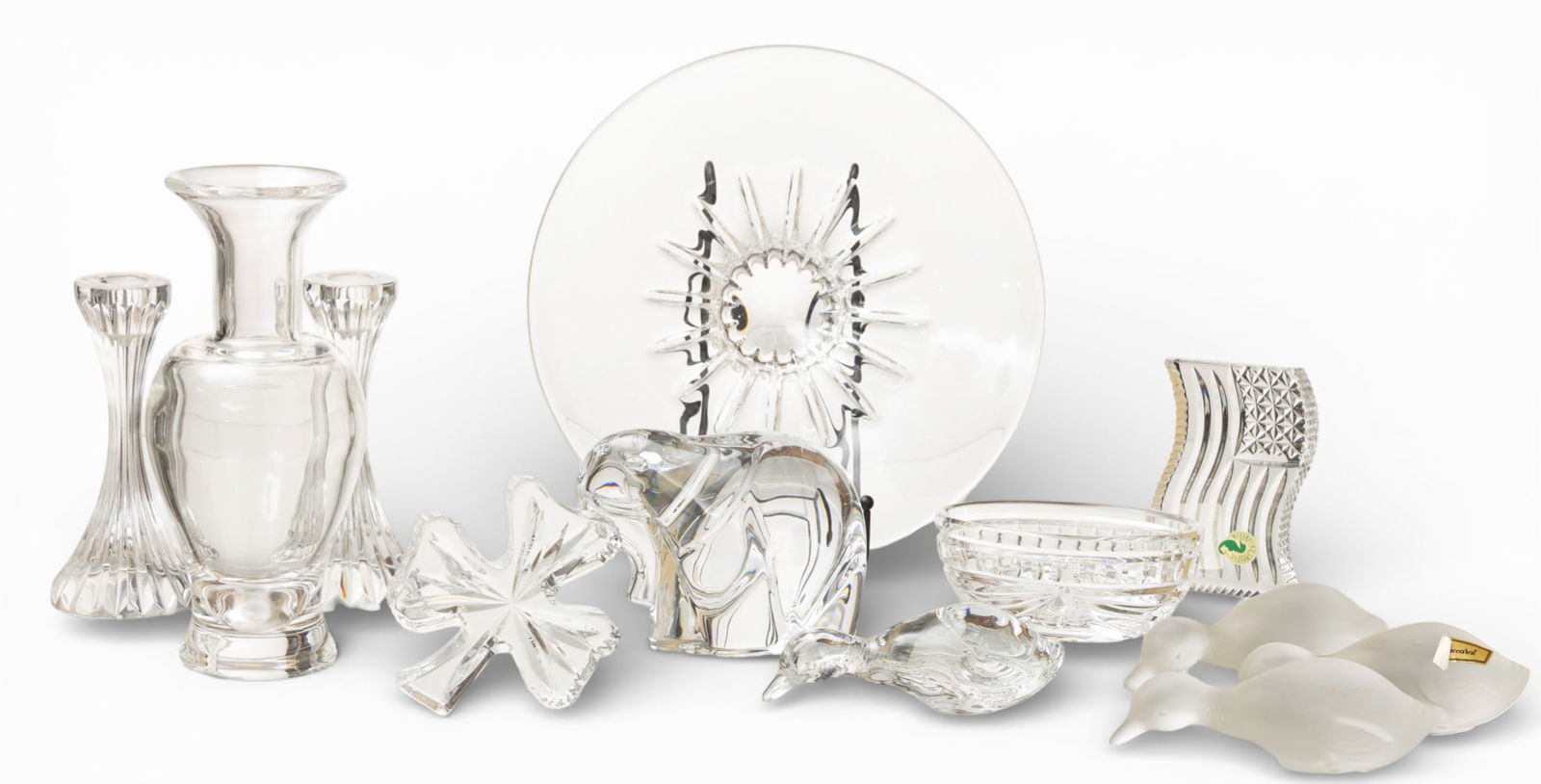 Baccarat, Steuben, Waterford and Hoya Crystal Pieces (1 of 13)