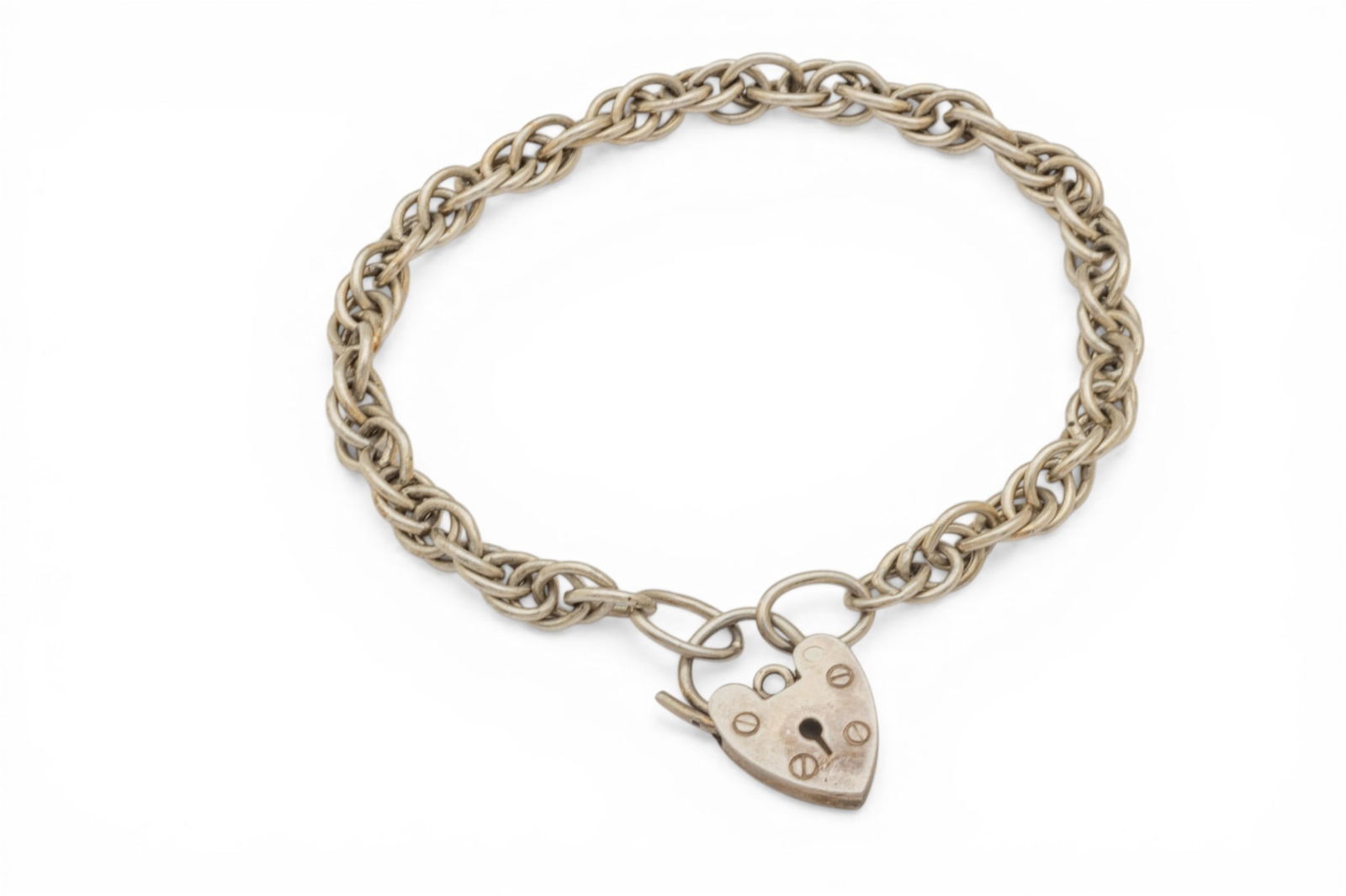 Birmingham, England Silver Bracelet, 1978: Birmingham, England Silver Bracelet, 1978 Impressed EFC Date letter "D". Dimensions: