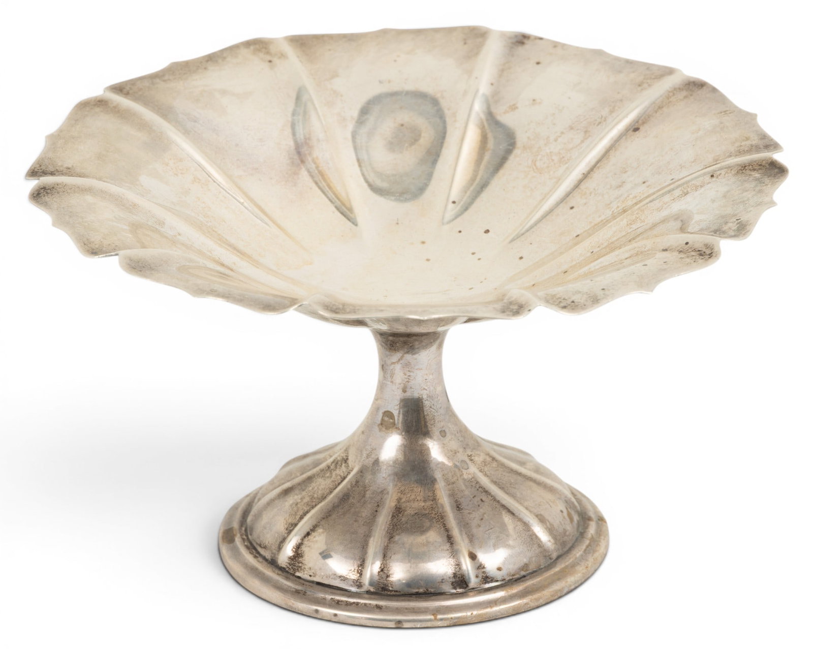 Sterling Candy Compote, for J. Wagner & Son New York H 4" Dia. 7" 7.9 t oz 1 PC (1 of 4)