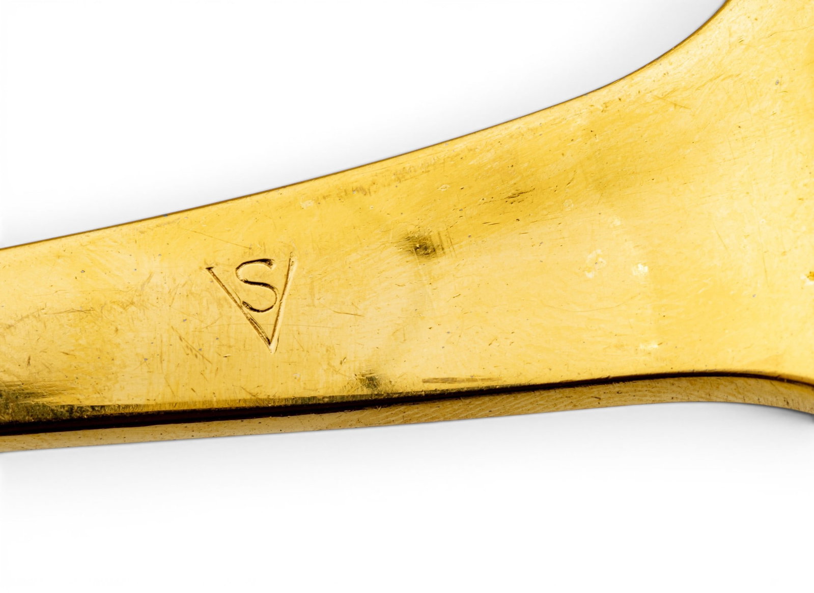 Gilt Metal, Shell Tip Flatware for 16 - 2
