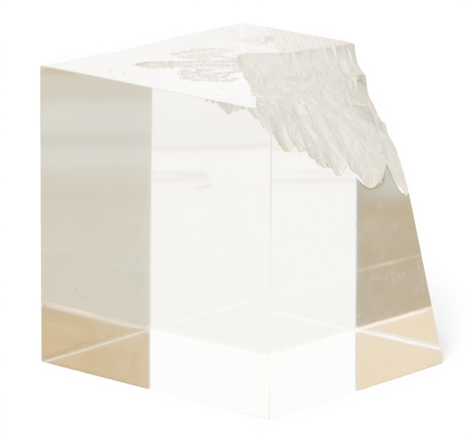 Acrylic Cube Paperweight - 2