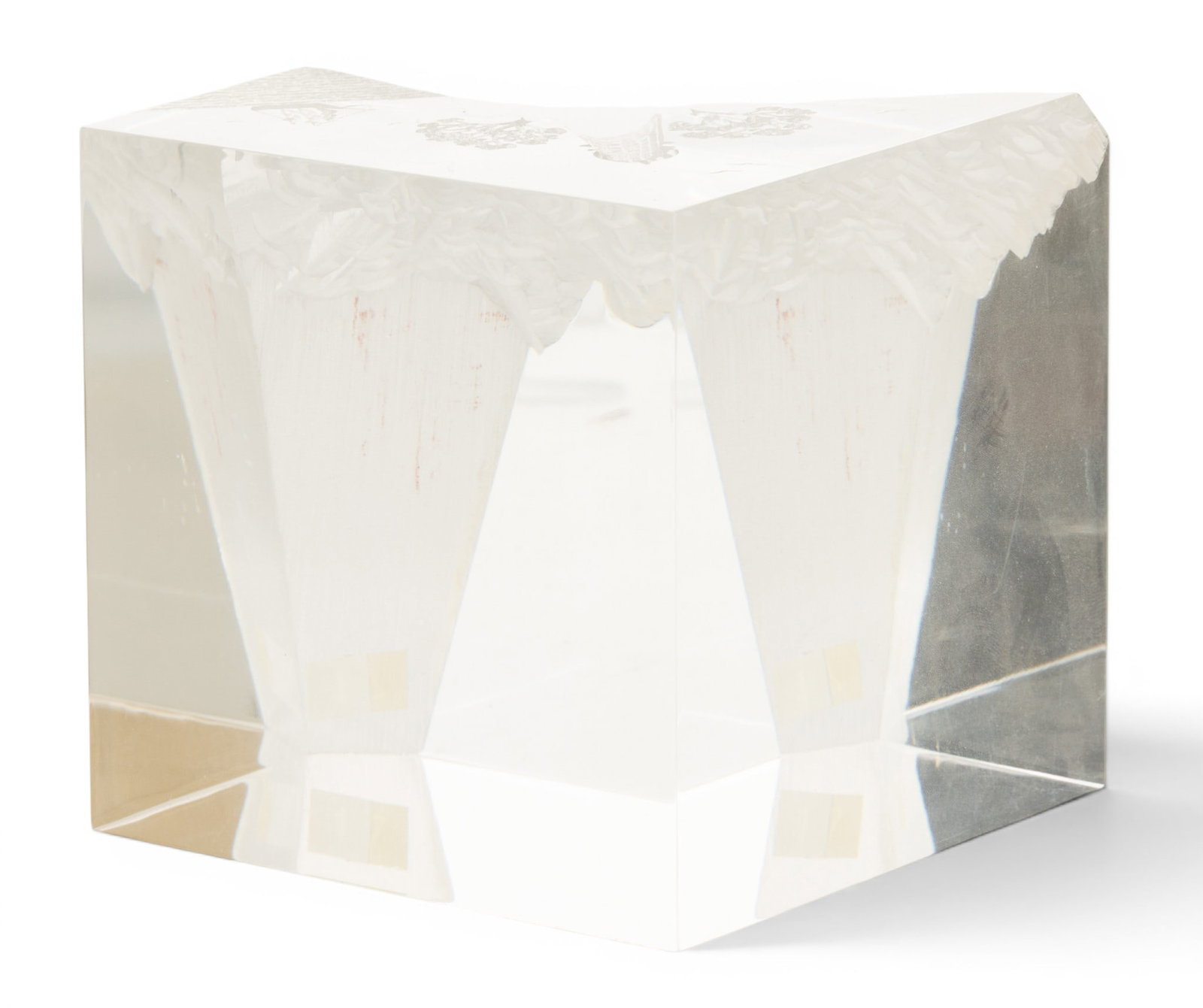 Acrylic Cube Paperweight - 3