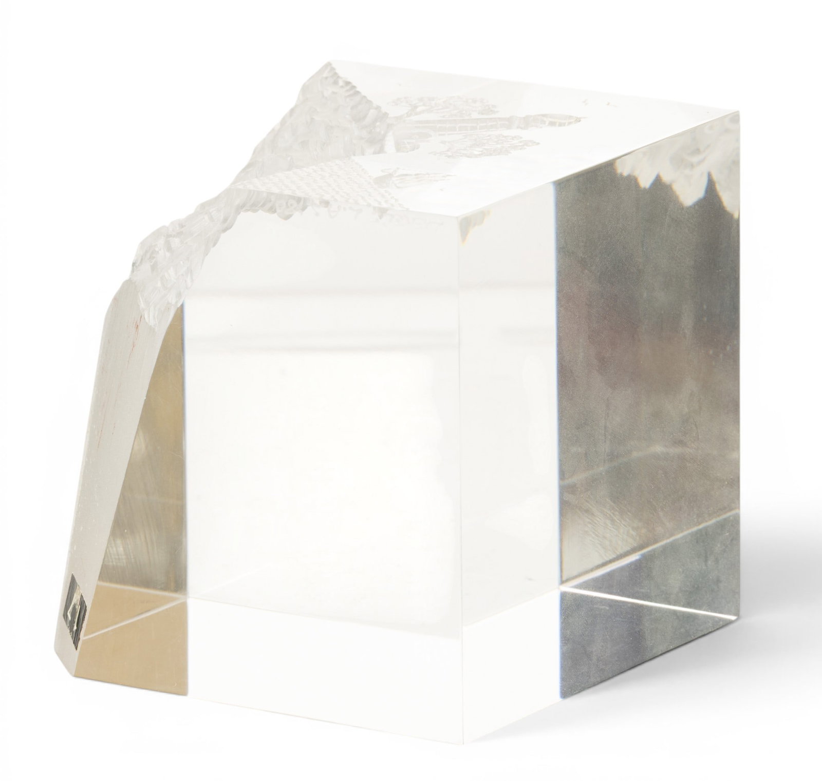 Acrylic Cube Paperweight - 4