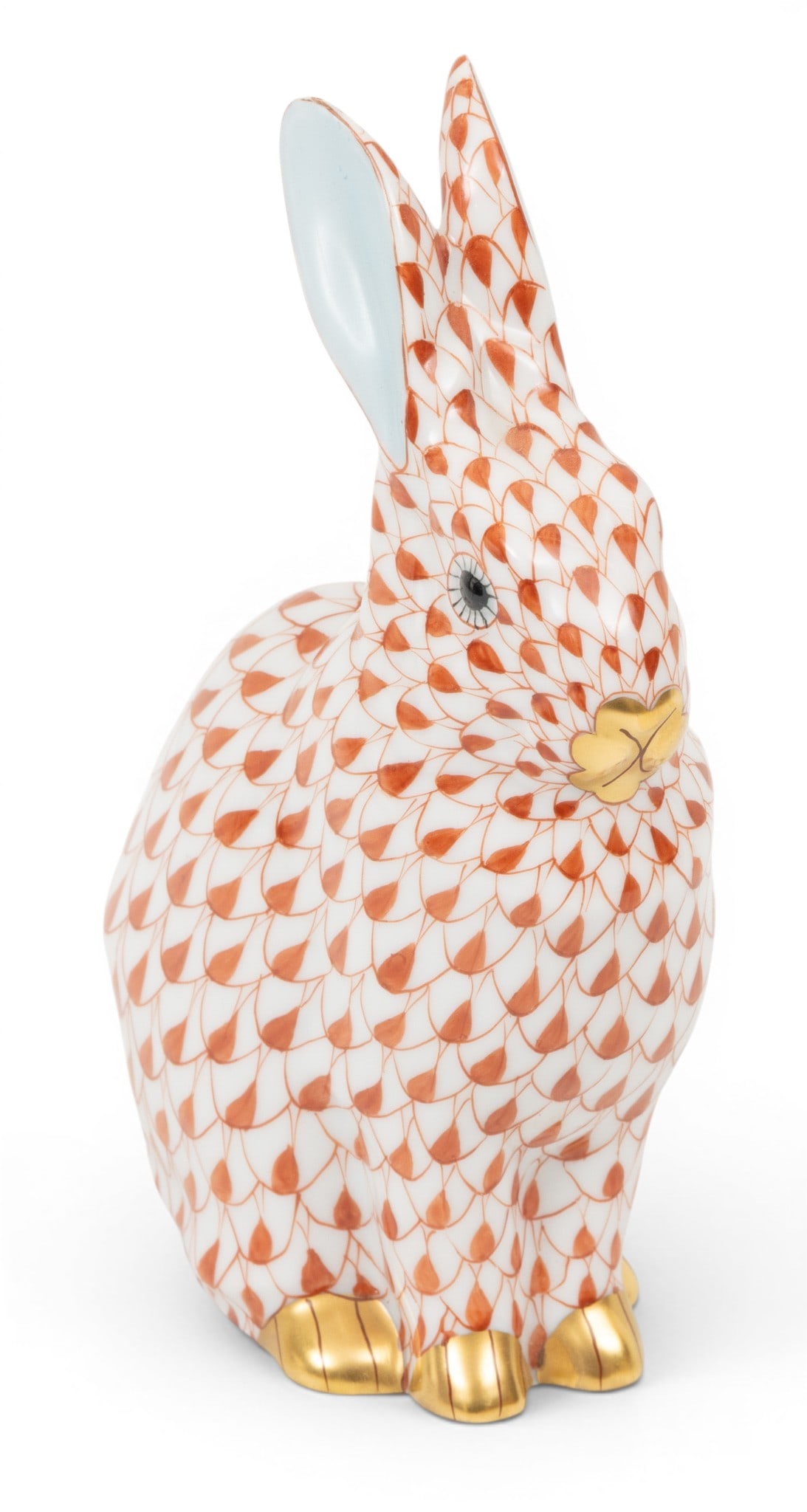 Herend (Hungary) Hand Painted Rabbit H 6" (1 of 6)