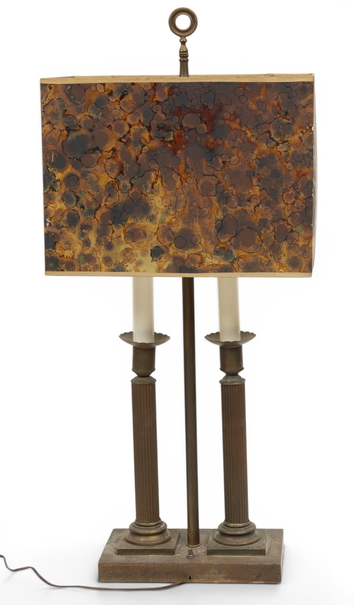 Brass Column Table Lamps 2 PCS - 4