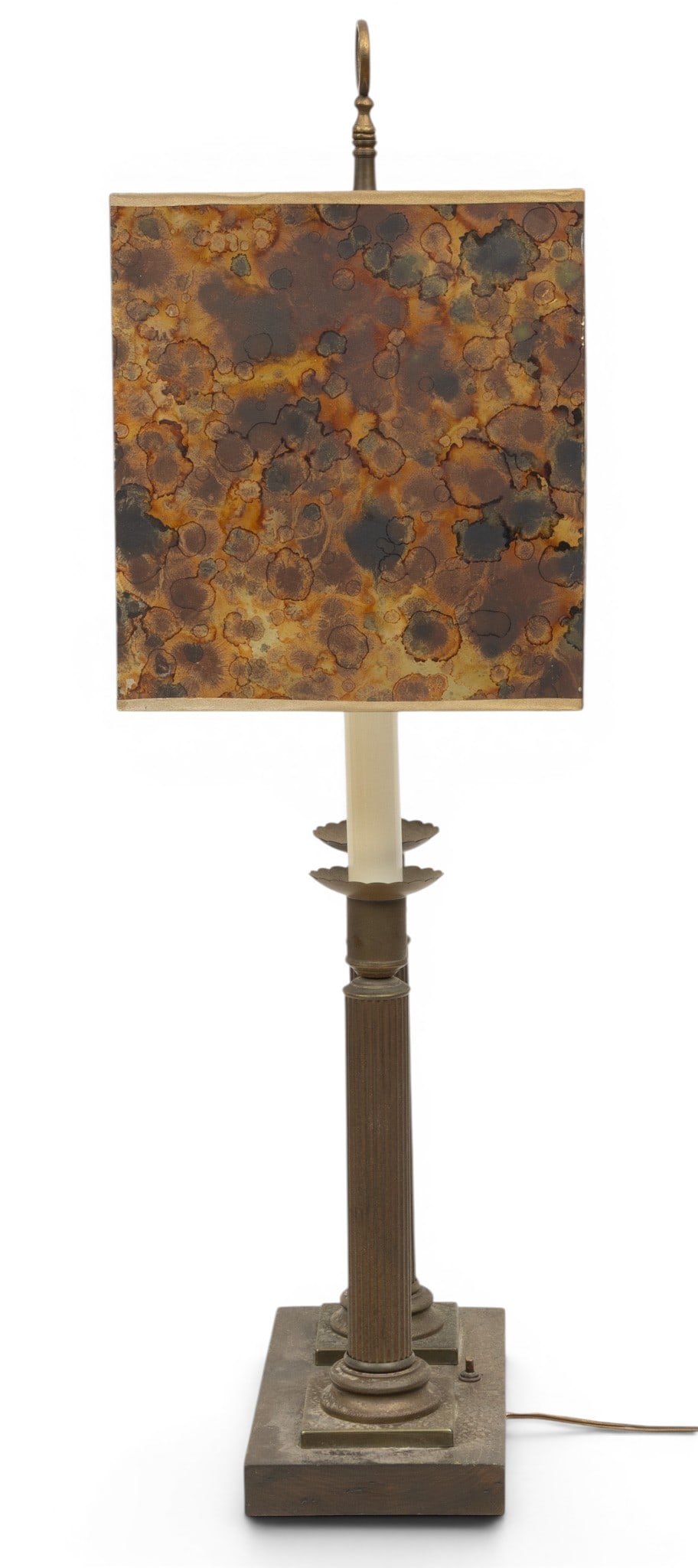 Brass Column Table Lamps 2 PCS - 5