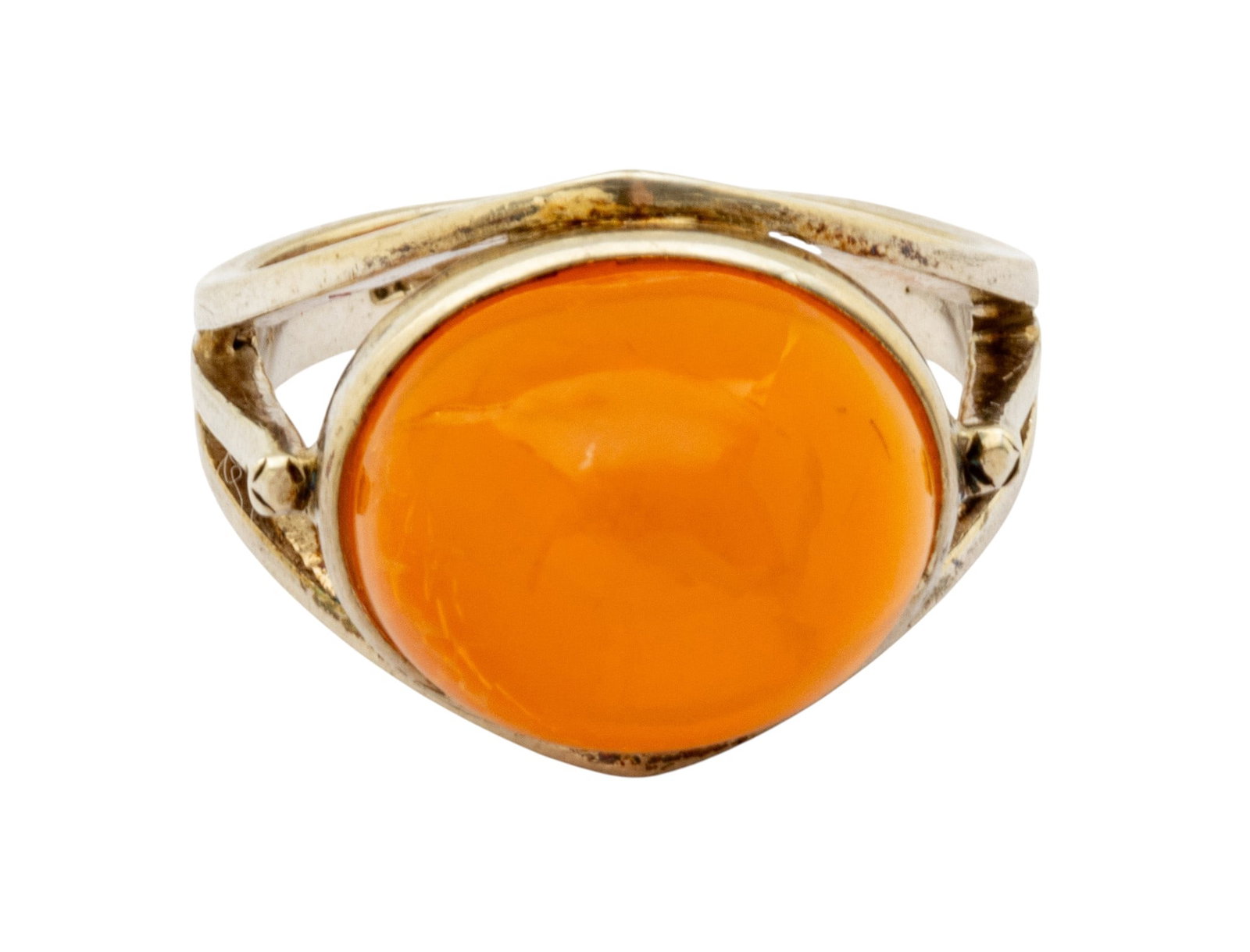 925 Silver Man's Ring, Cabochon Opal 1 PC: 925 Silver Man's Ring, Cabochon Opal 1 PC Provenance: Property from a Traverse City, MI private collector Dimensions: 1 PC