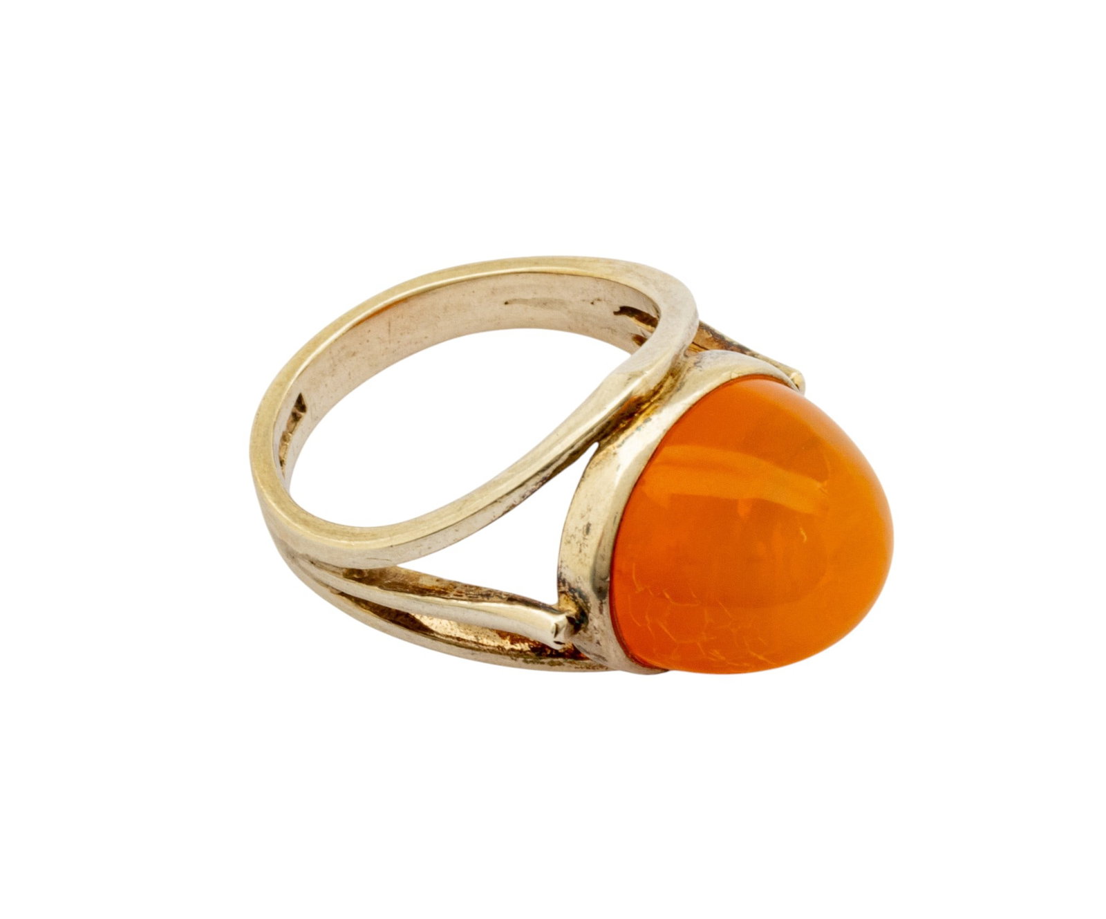 925 Silver Man's Ring, Cabochon Opal 1 PC - 4