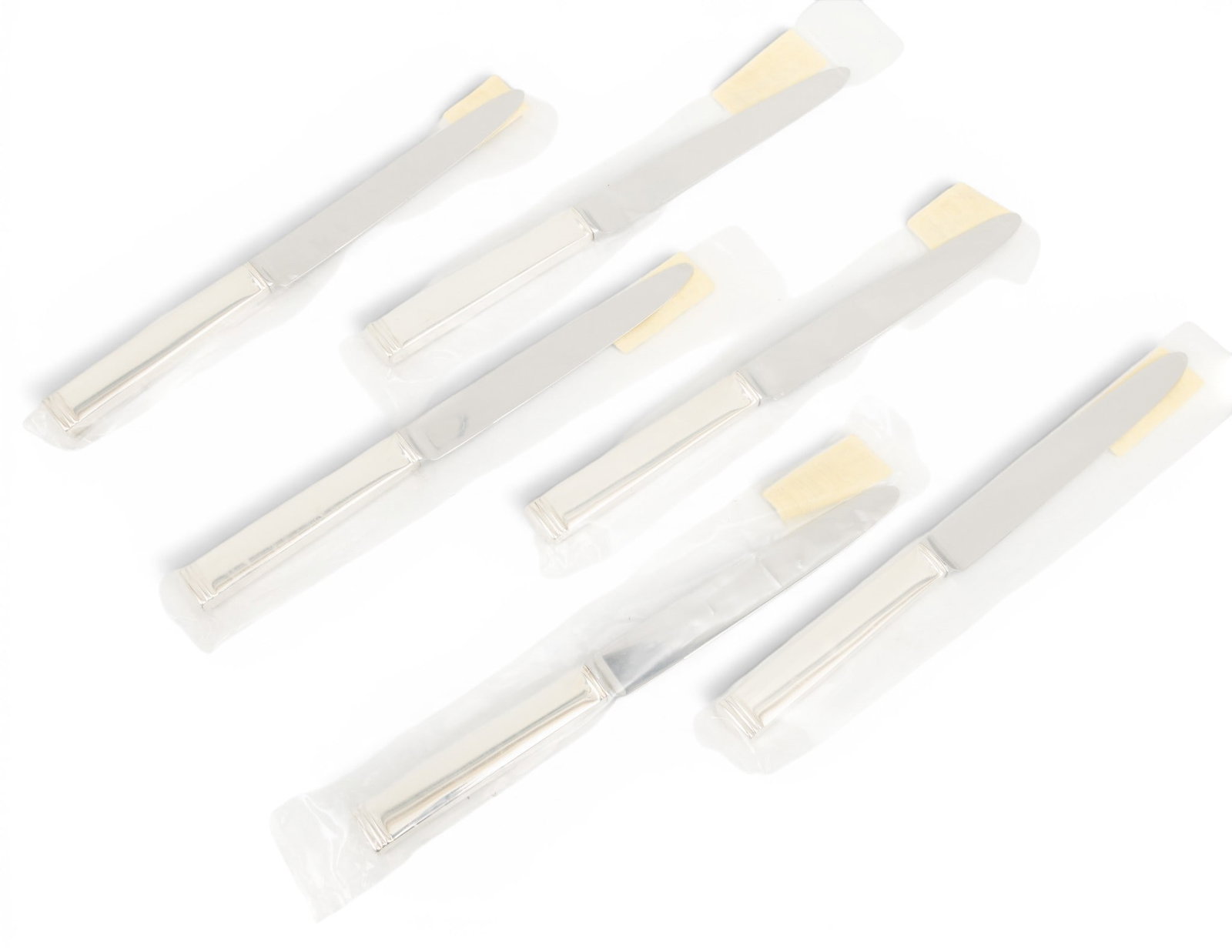 Christofle (French, B. 1830) Sterling Silver Dinner Knives L 9.5" 6 PCS (1 of 4)