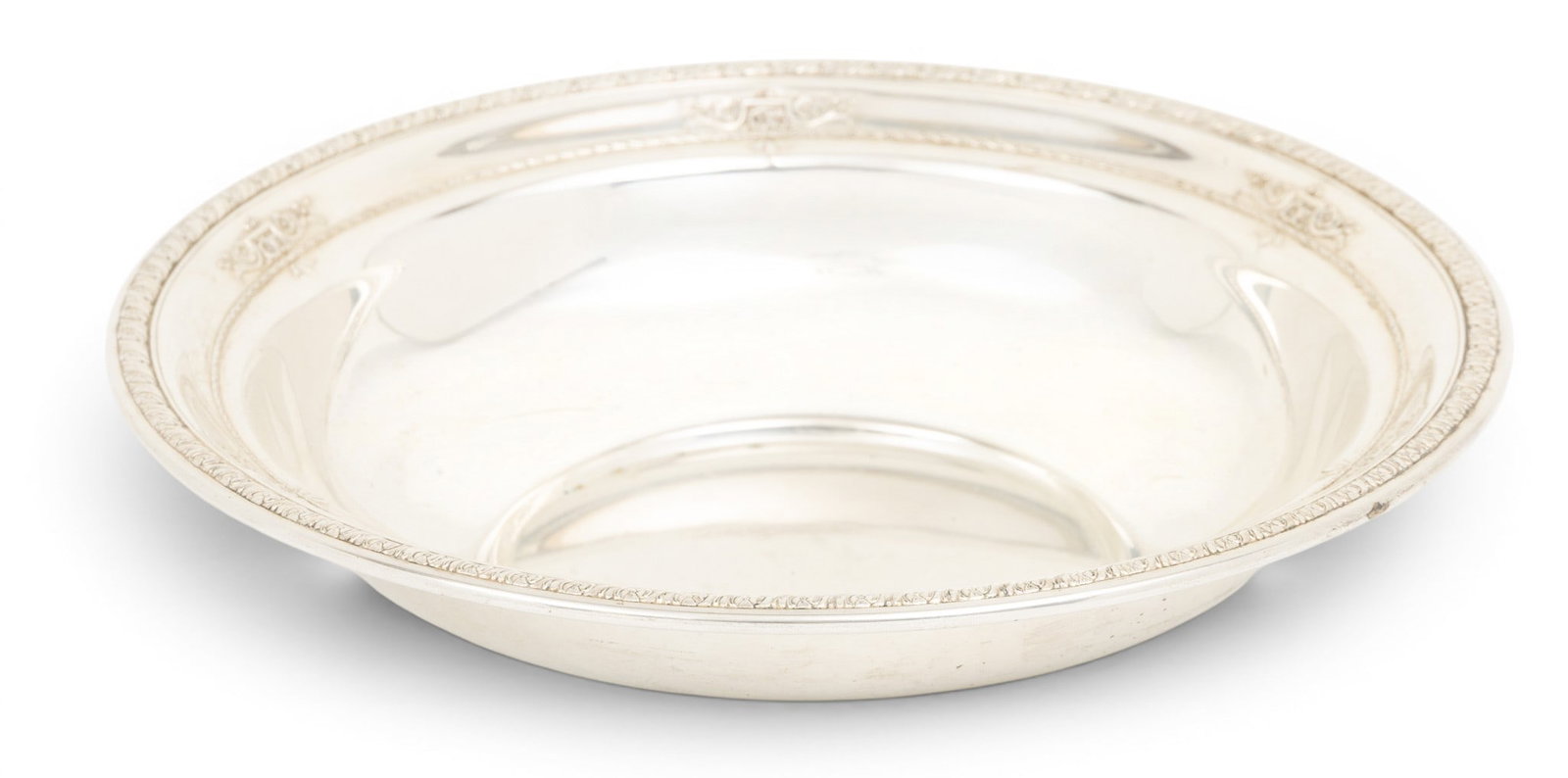 Wallace Sterling Silver Bowl H 2" Dia. 10" (1 of 3)