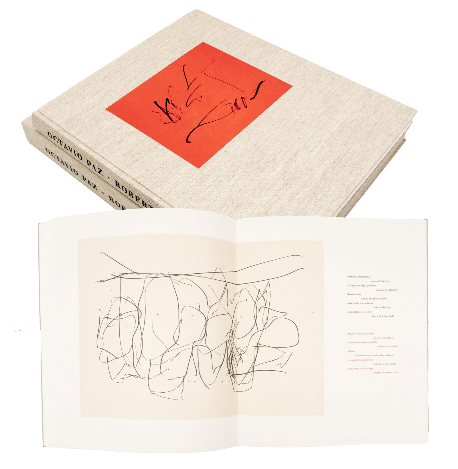 Robert Motherwell (American, 1915-1991) Octavio Paz (1914-1998) Lithographs on Handmade Paper with (1 of 20)