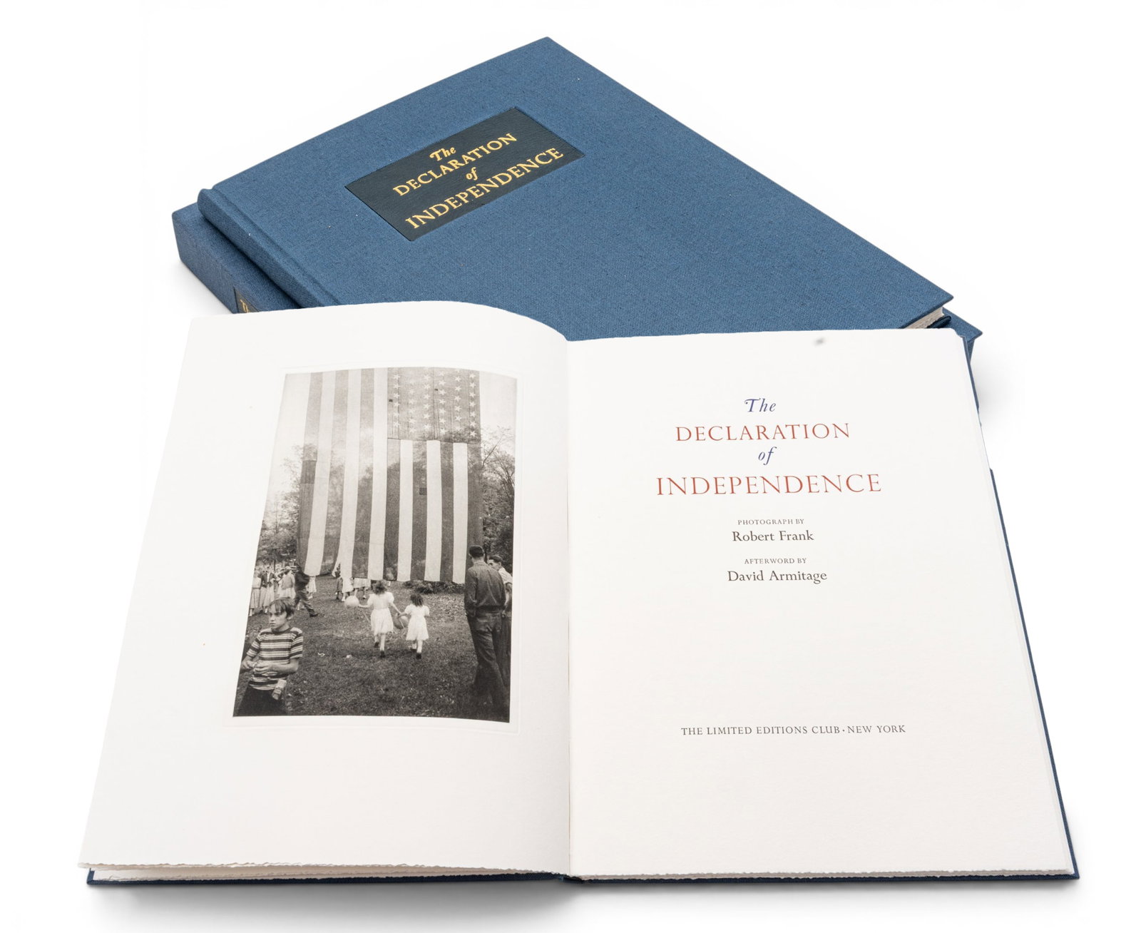 Robert Frank (American/Swiss, 1924-2019) Text by Thomas Jefferson and Delegates Photogravure in (1 of 6)