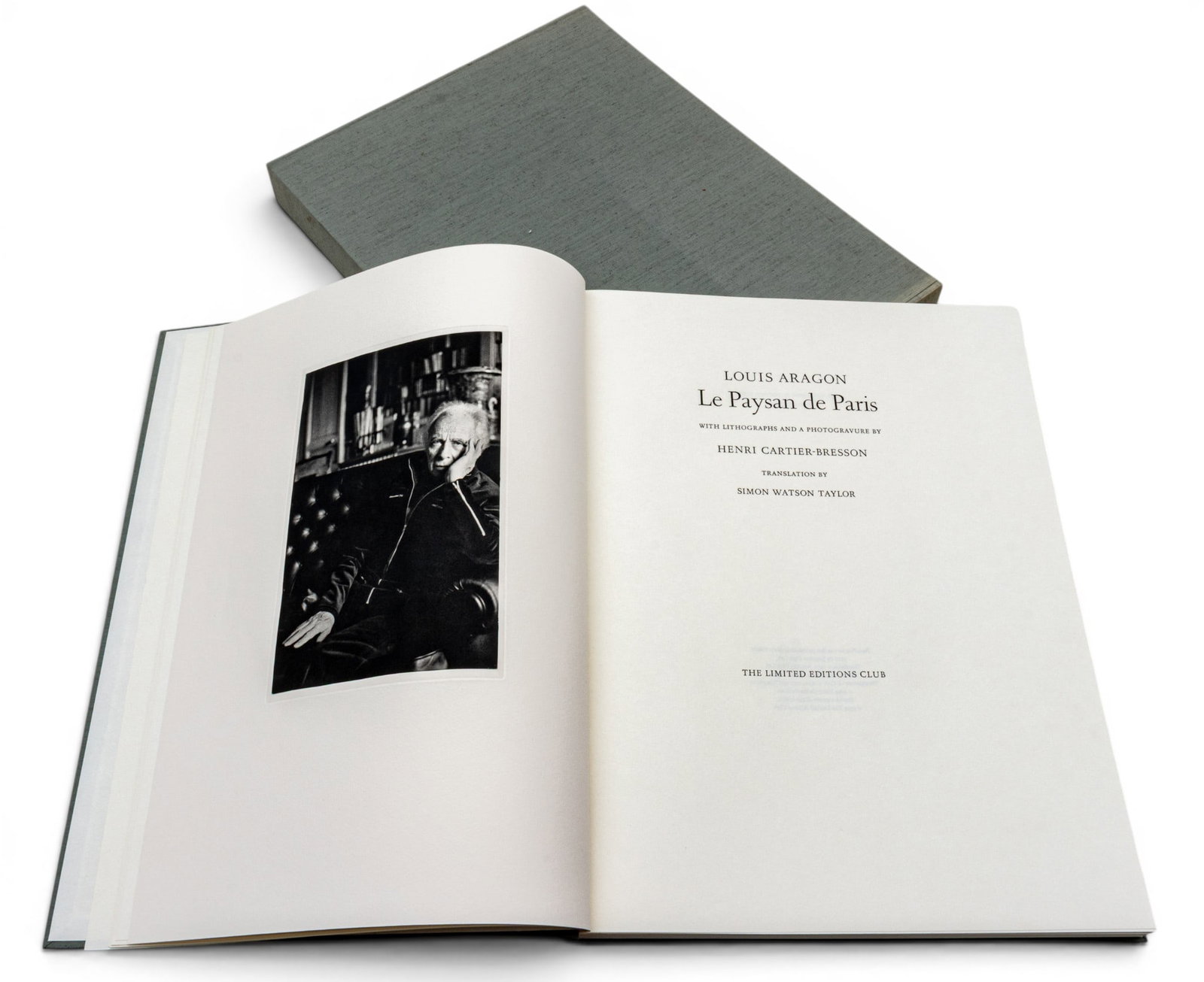Henri Cartier-Bresson (French, 1908-2004) Text by Louis Aragon Seven Original Lithographs and a (1 of 14)