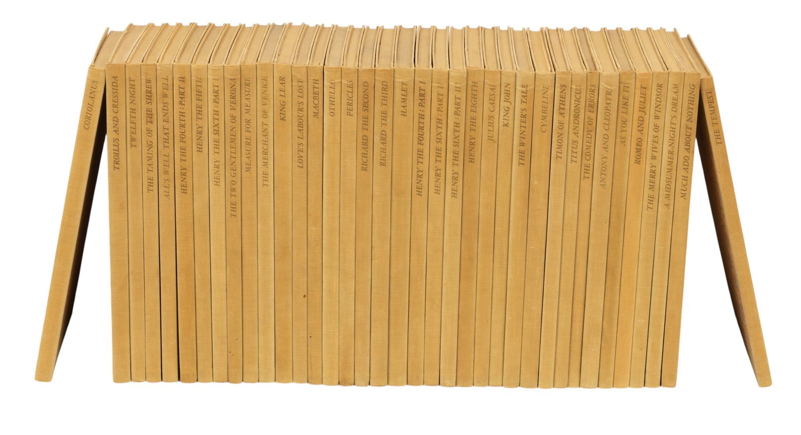 William Shakespeare (English, 1564-1616) Completed Works H 13" W 9" 37 PCS (1 of 5)