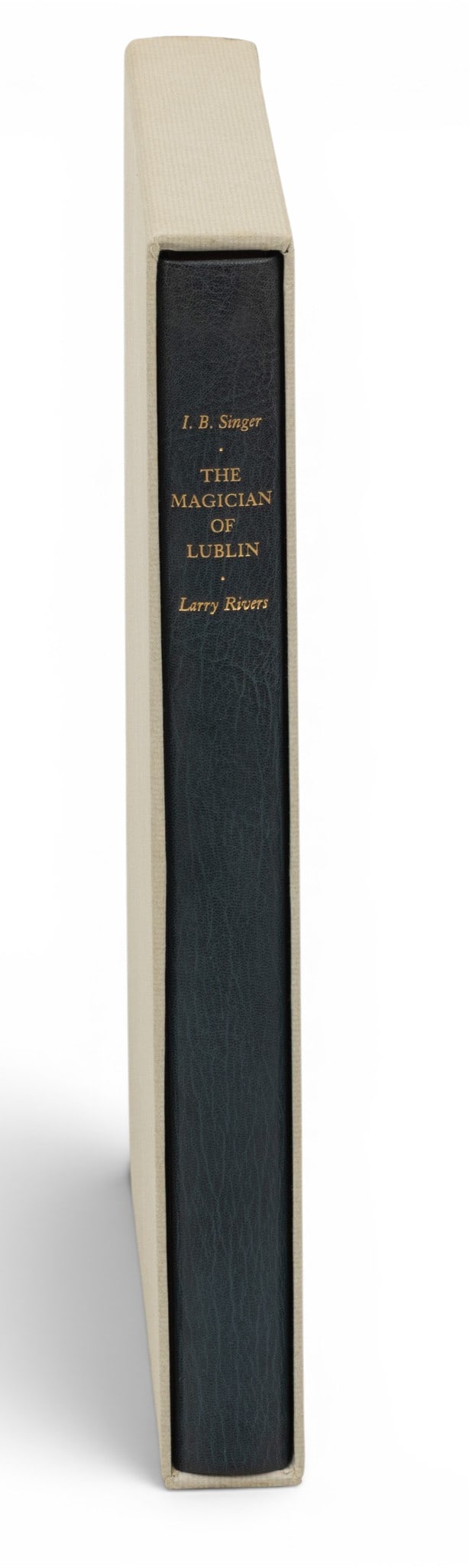 Isaac Bashevis Singer (Polish) & Larry Rivers (American) 1984, 'The Magician of Lublin', H 12" W 9" (1 of 8)