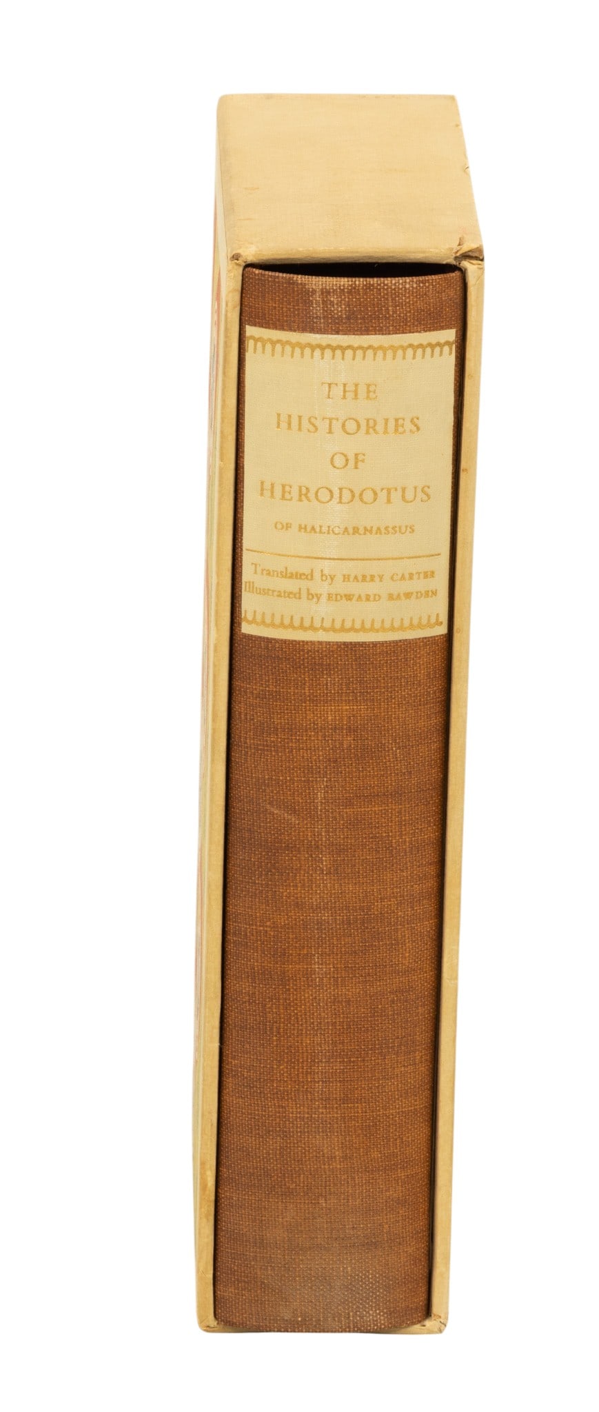 Edward Bawden (British, 1903-1989) 1958, 'The Histories of Herodotus', H 9.5" W 5.8" (1 of 7)