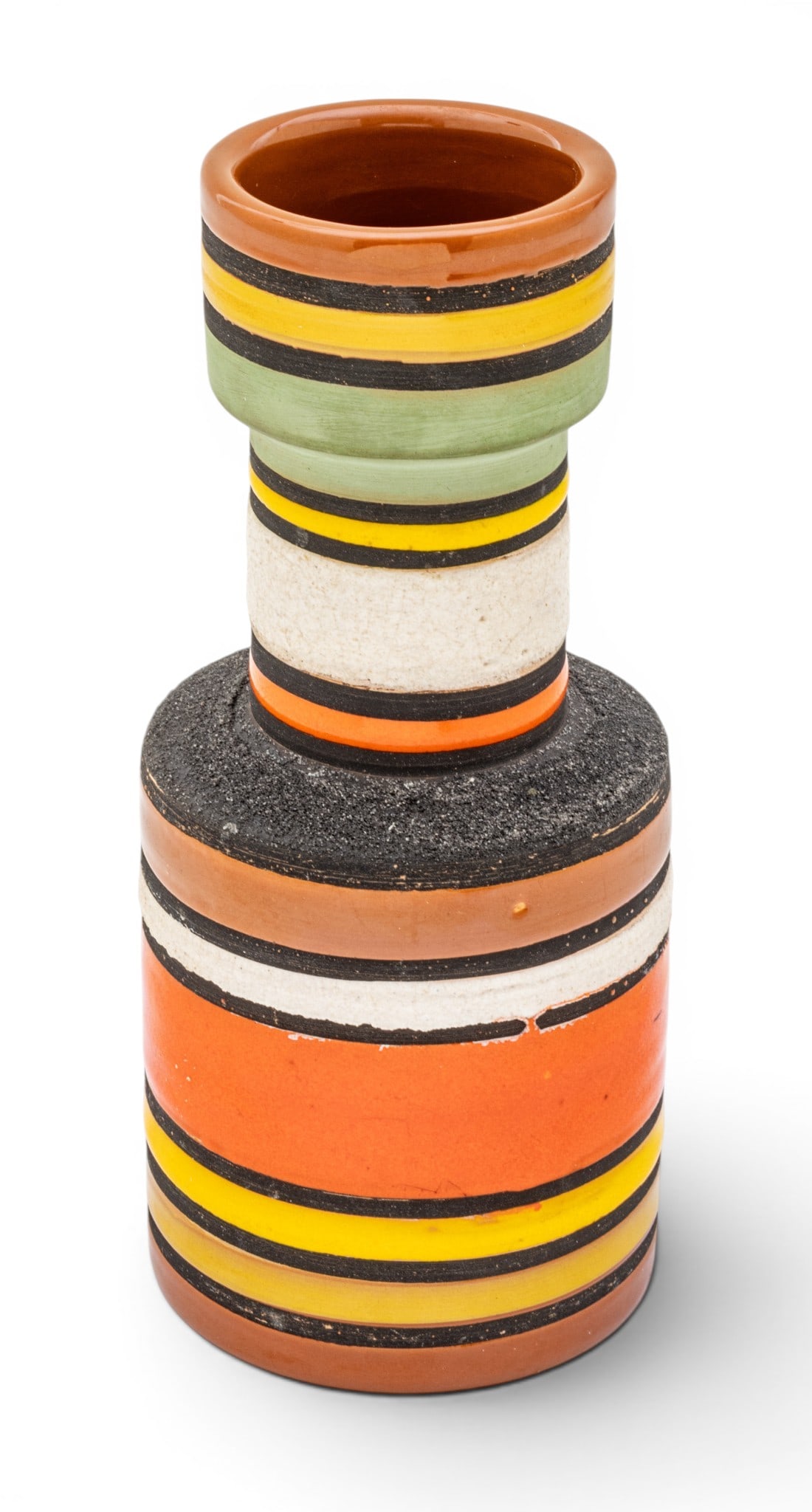 Also Londi for Bittossi Ceramiche (Italian, Est. 1921) Mid-Century Modern Ceramic Vase 1950, 'Model (1 of 6)