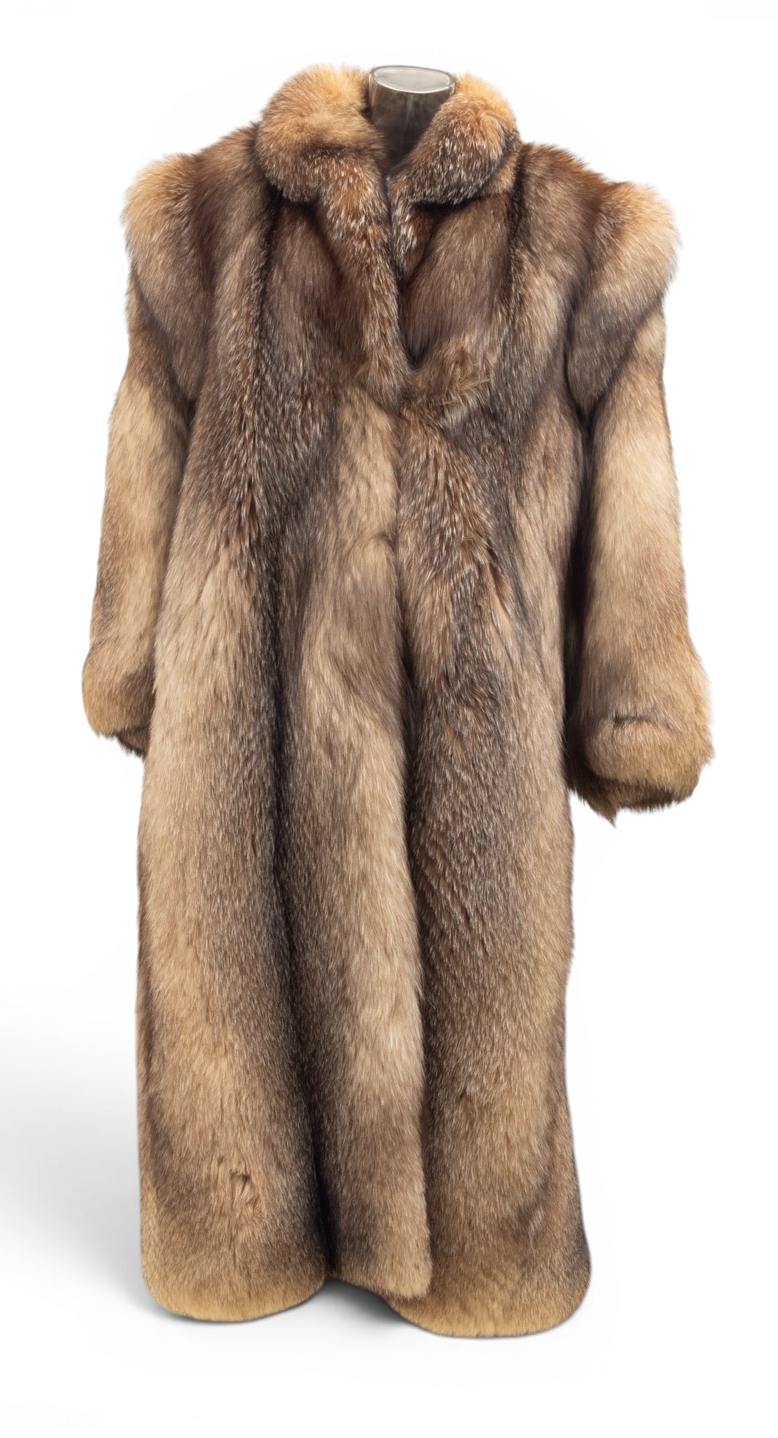 Safuron Brown Fox Long Coat (1 of 6)