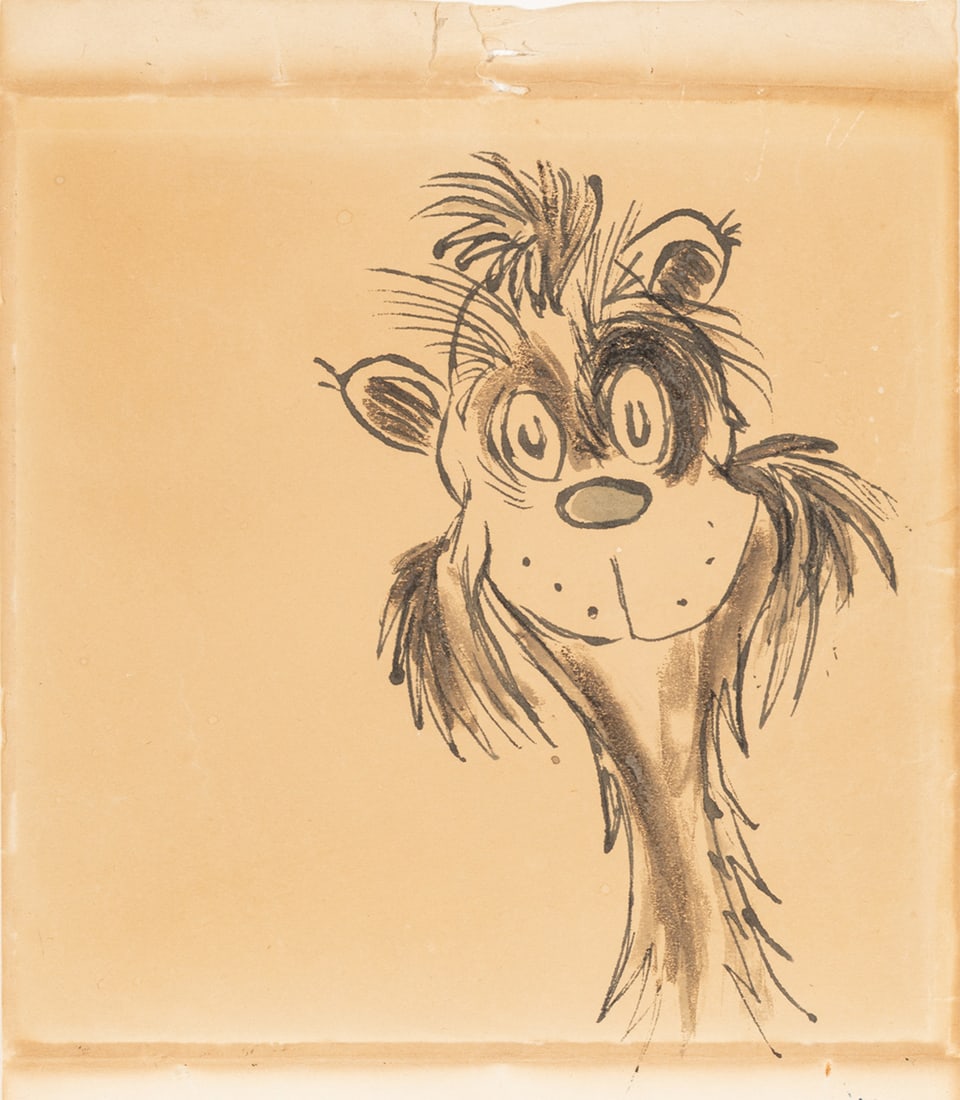 Dr. Seuss (Theodor Geisel) (American, 1904-1991) Ink and Watercolor on Paper 1964, 'Character (1 of 5)