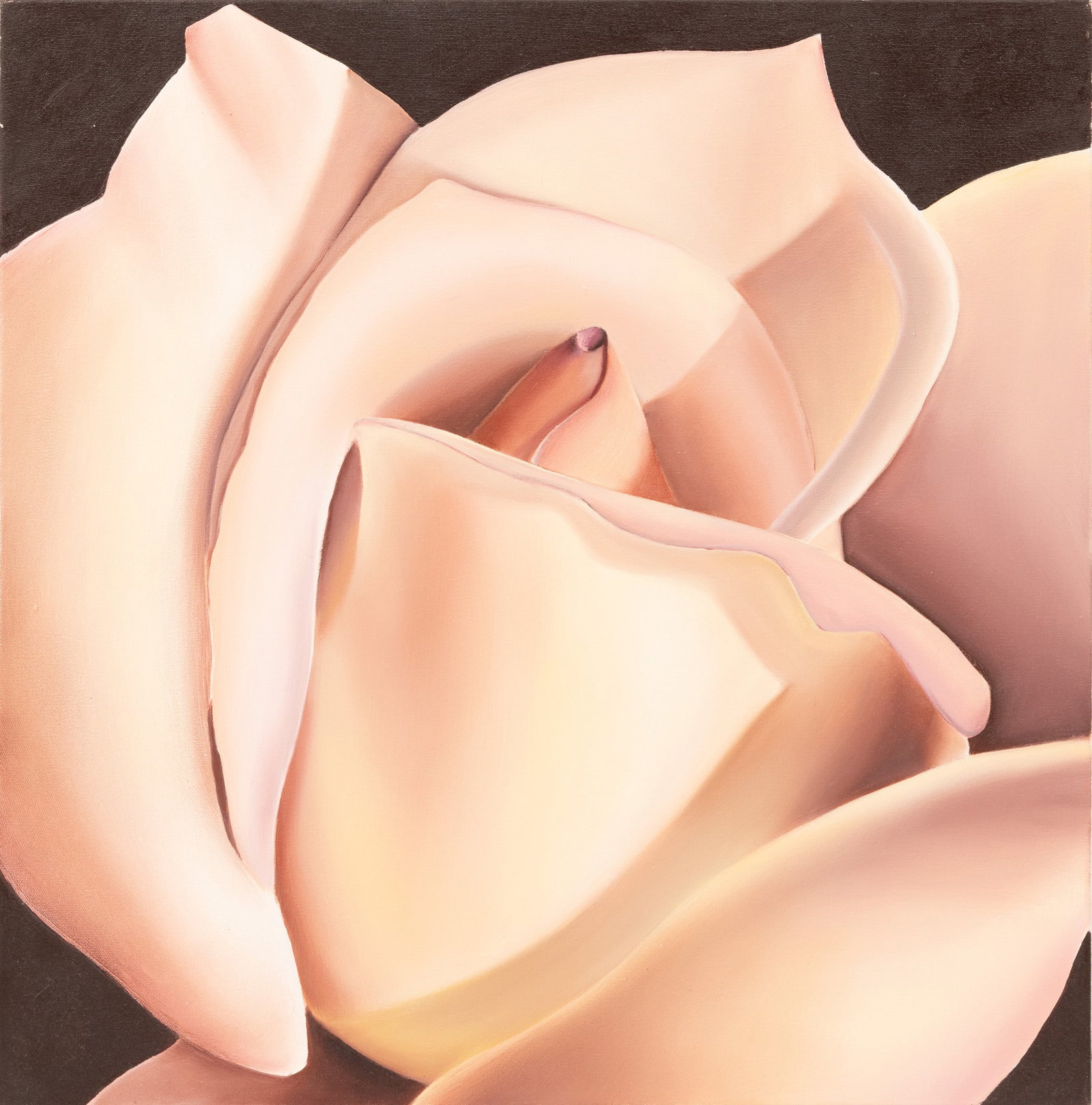 Dyana Hesson (American, B. 1966) Oil on Canvas, Ca. 1993, 'The Sheer Bliss of It #1', H 24" W 24" (1 of 5)