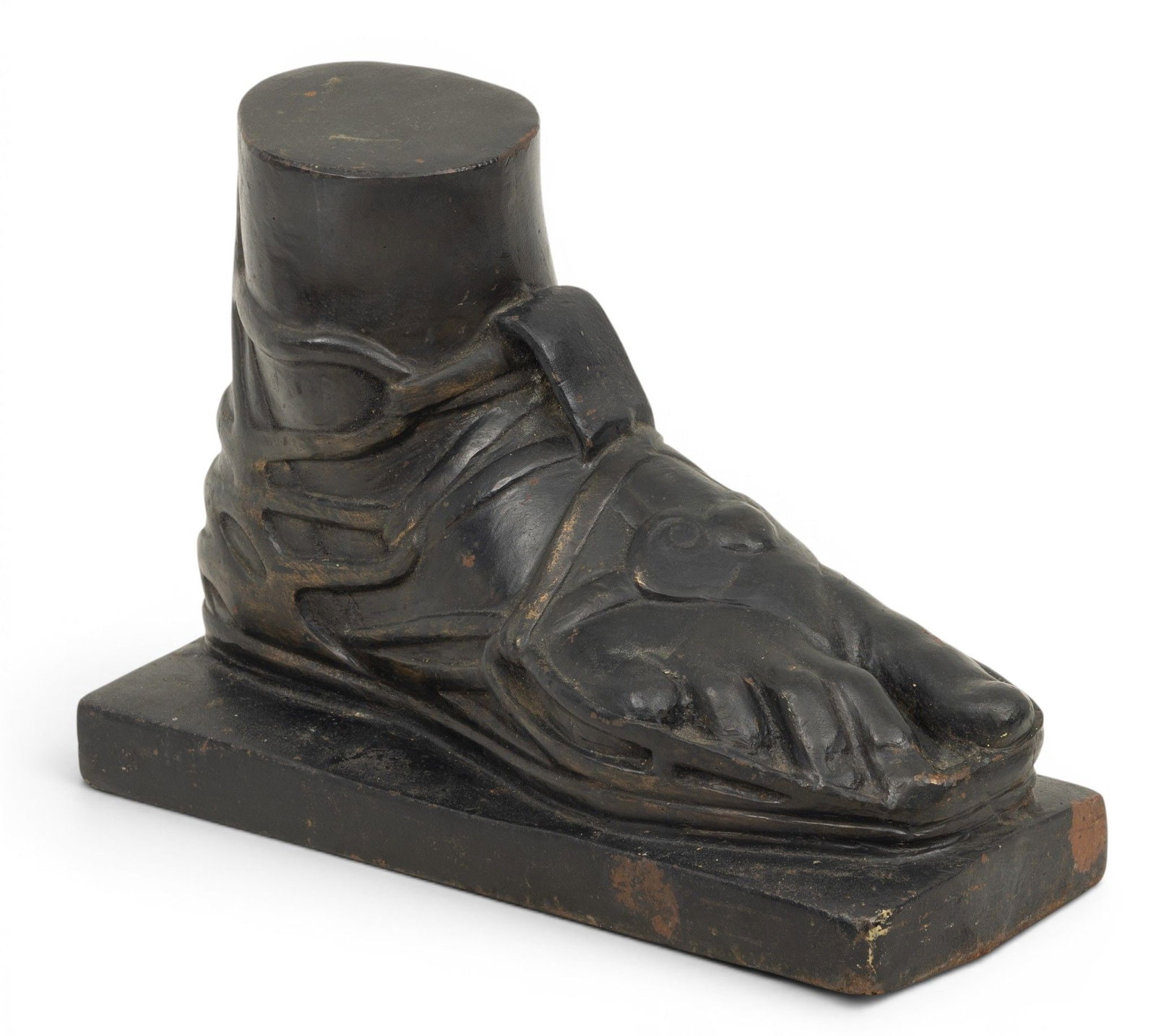 Cast Iron Achilles Foot Sculpture H 9" W 5" L 12.5" (1 of 6)