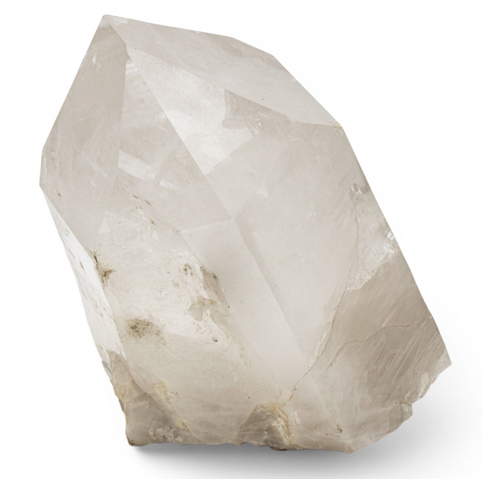 Brazilian Sculpted Quartz Specimen, H 15" W 9" L 22" (1 of 5)