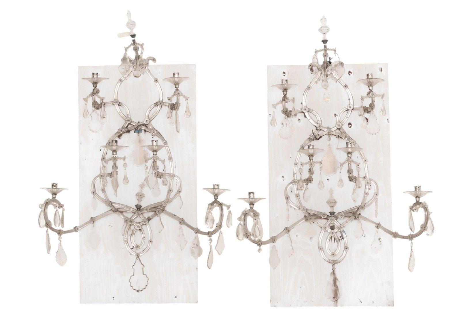 Crystal Wall Sconces, 2 PCS (1 of 4)