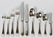 CHRISTOFLE 'PERLES' DINNER SET, 345 PCS, FOR 17 - 4