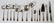 CHRISTOFLE 'PERLES' DINNER SET, 345 PCS, FOR 17 - 6