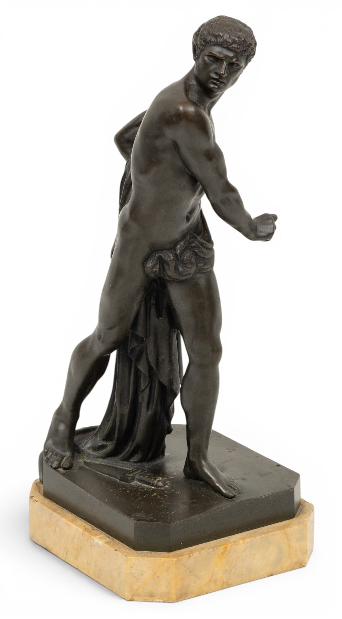 After Louis Pierre Deseine (French, 1749-1822) Neoclassical Style Grand Tour Bronze Sculpture 1900, (1 of 6)