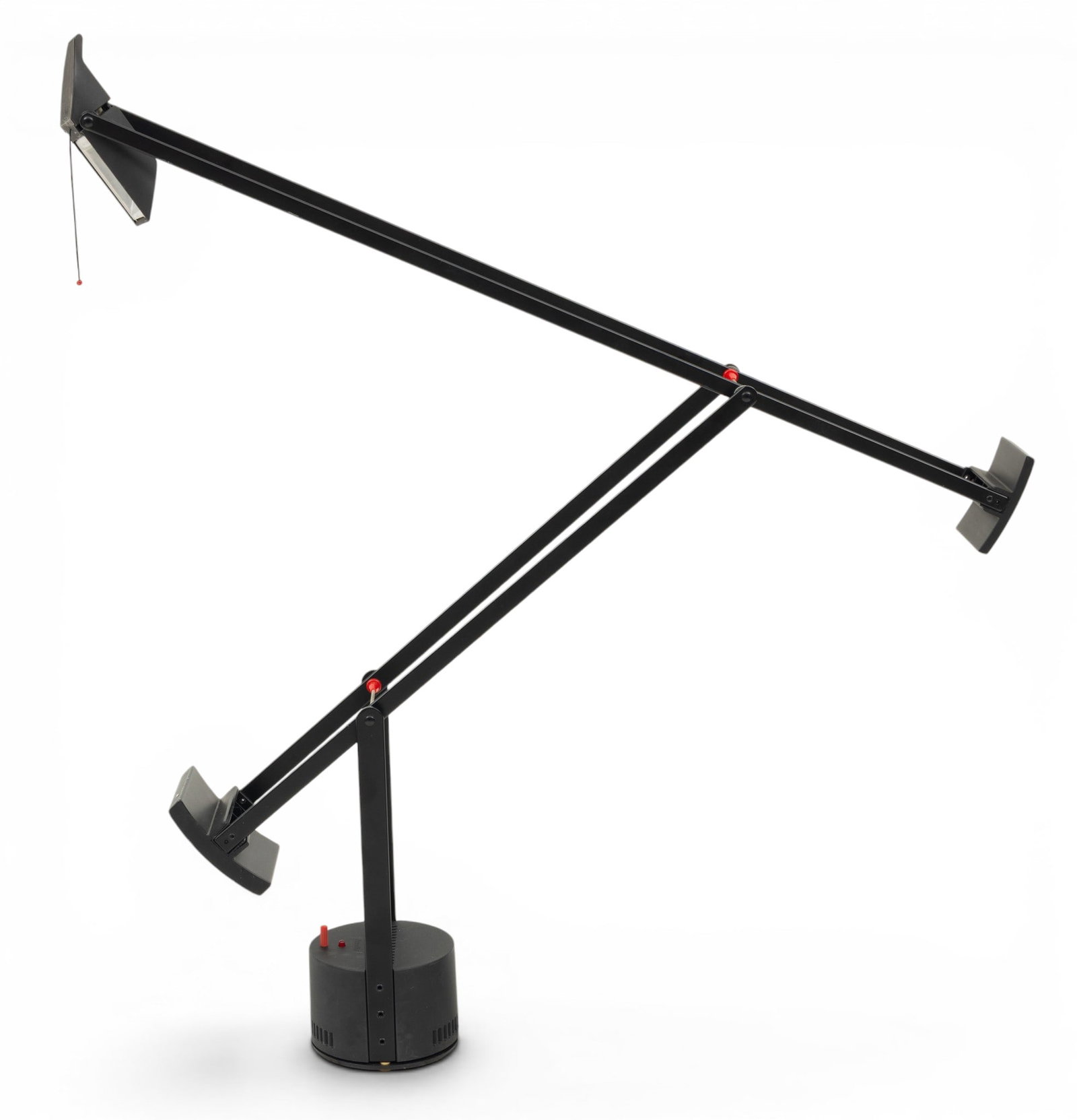 Artemide (Italian) Designed by Richard Sapper Tizio Table Lamp H 47" Dia. 4.25" (1 of 4)
