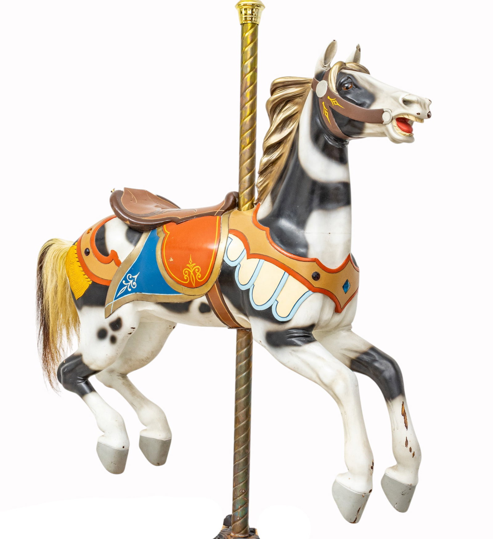 Marcus Charles Illions (Lithuanian/American, 1871-1941) Carousel Horse 1906, 'Boblo Island Illions (1 of 13)