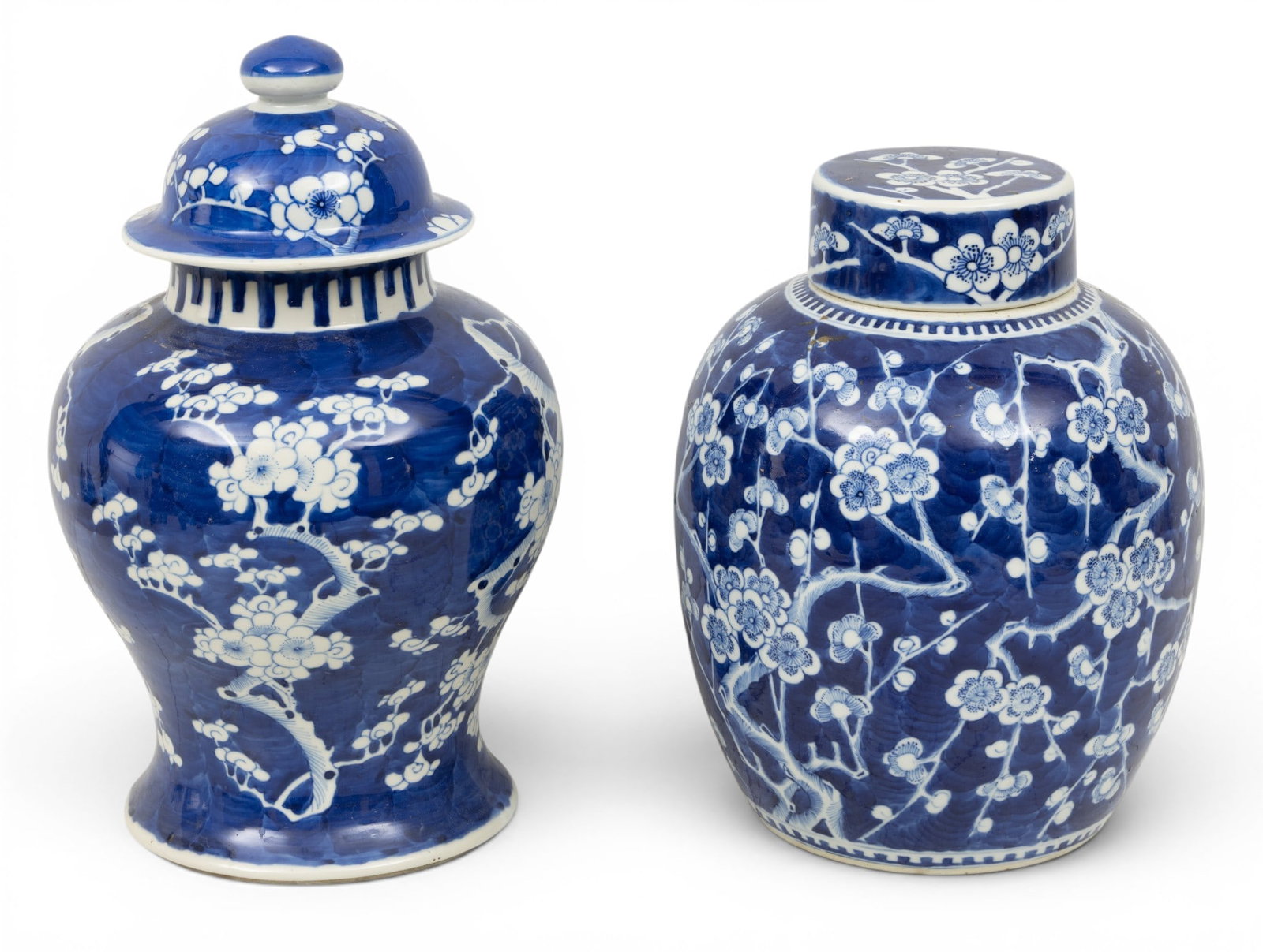 Chinese Porcelain Temple Jars 20th C., 2 PCS (1 of 5)