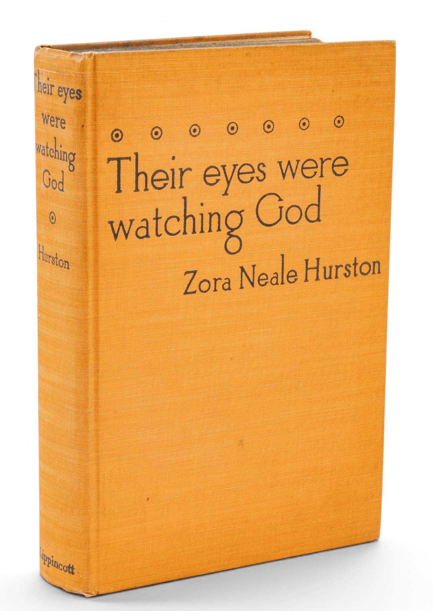 Zora Neale Hurston (American, 1891-1960) 1937, 'Their Eyes Were Watching God', 1st Edition H 8.25" W (1 of 9)