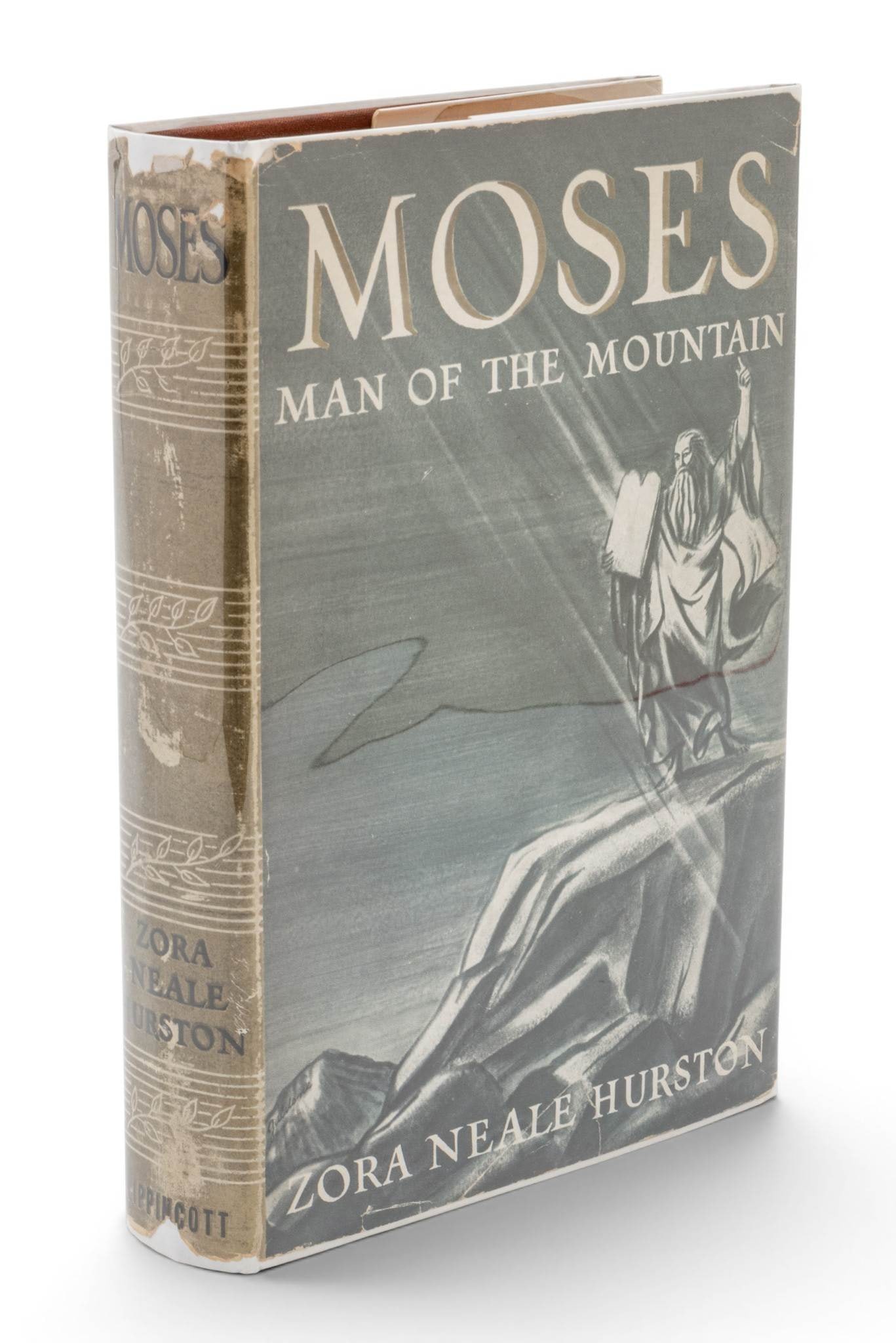 Zora Neale Hurston (American, 1891-1960), Ca. 1939, 'Moses Man of the Mountain', 1st Edition H 8.75" (1 of 9)