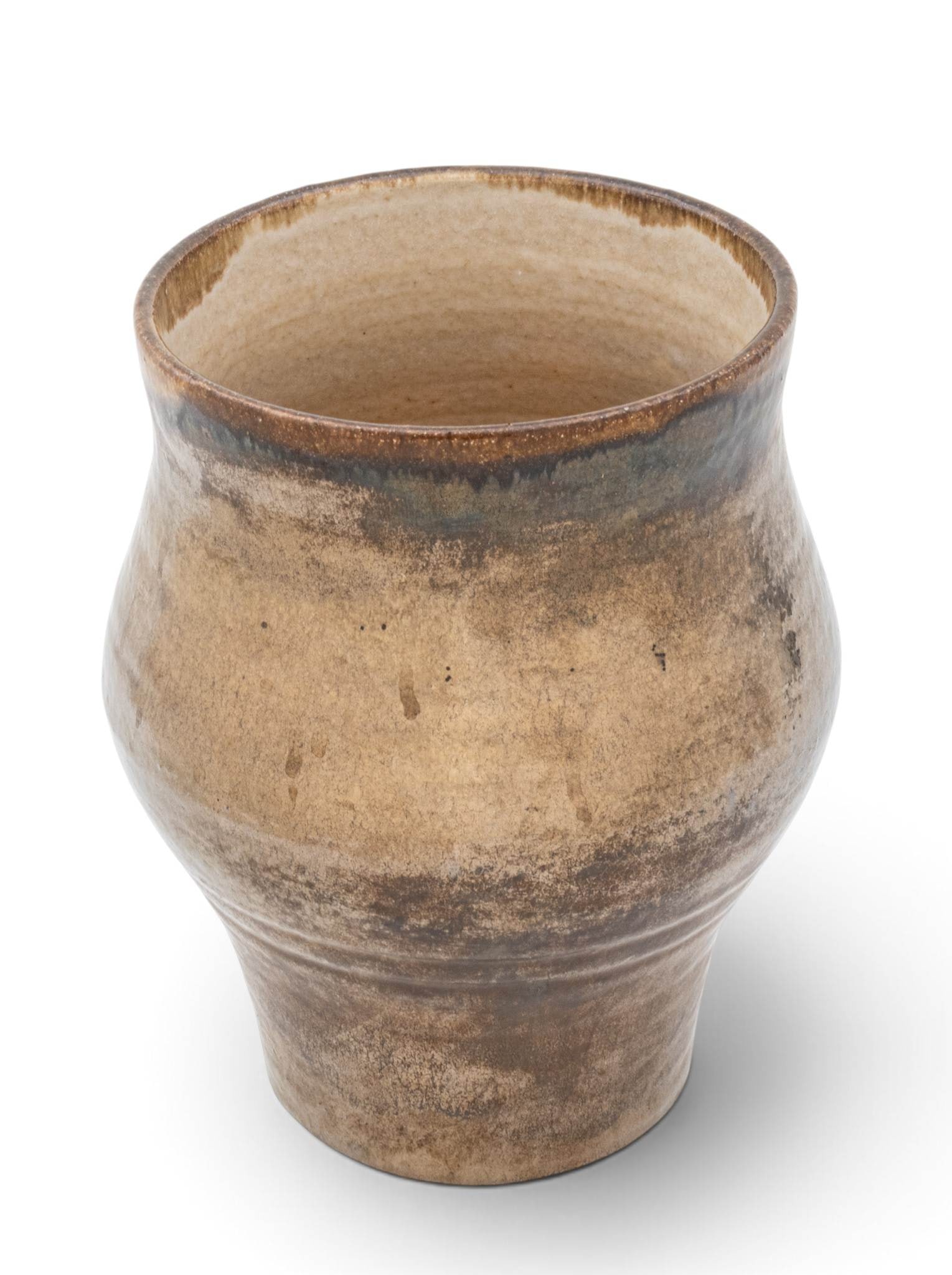 Pewabic Pottery (Detroit, Est. 1903) Iridescent Metallic Glaze Ceramic Vase, Ca. First Half 20th C., (1 of 6)