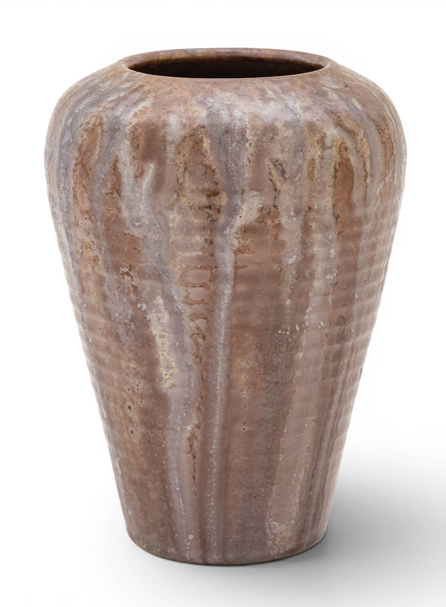 Mary Chase Perry (American, 1867-1961) for Pewabic Pottery Glazed Earthenware Glaze Test Vase, Ca. (1 of 6)