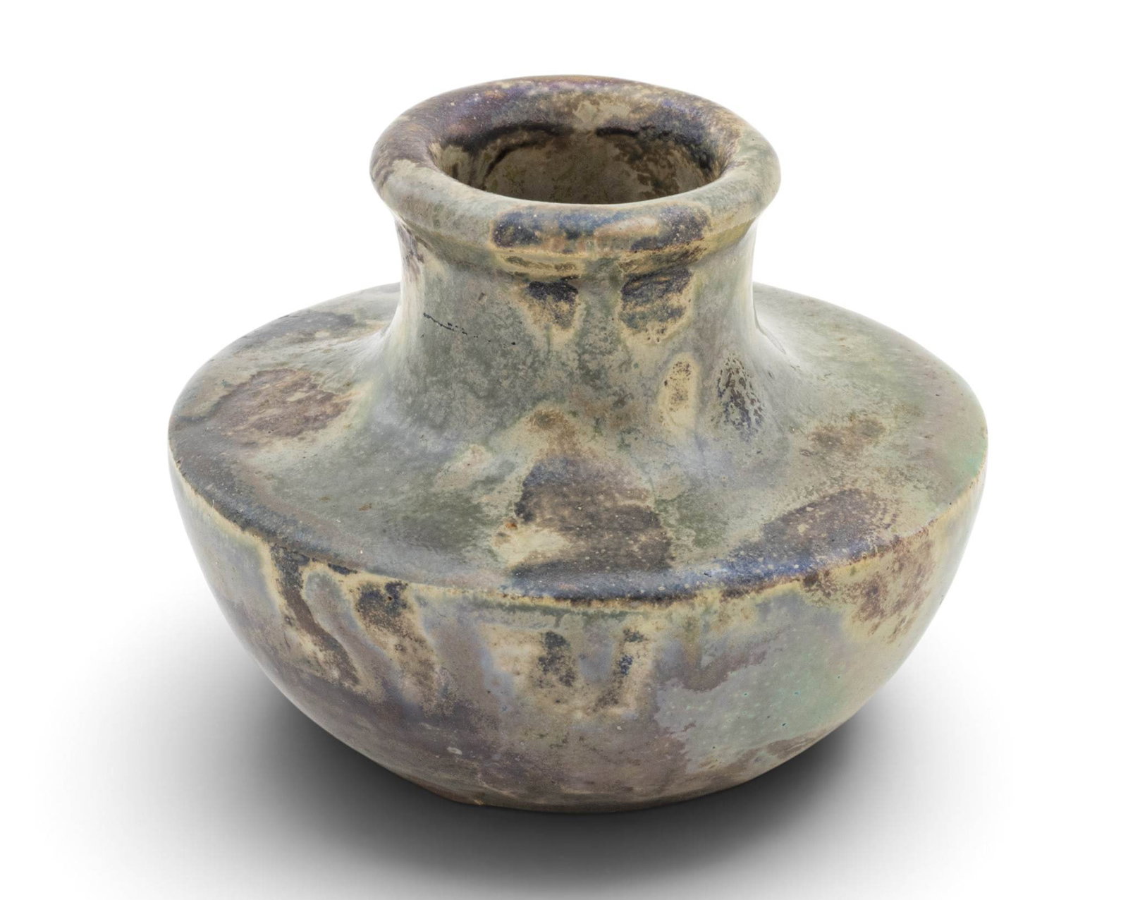 Pewabic Pottery (Detroit, Est. 1903) Iridescent Glazed Earthenware Persian Inspired Vase 1920-1930, (1 of 6)