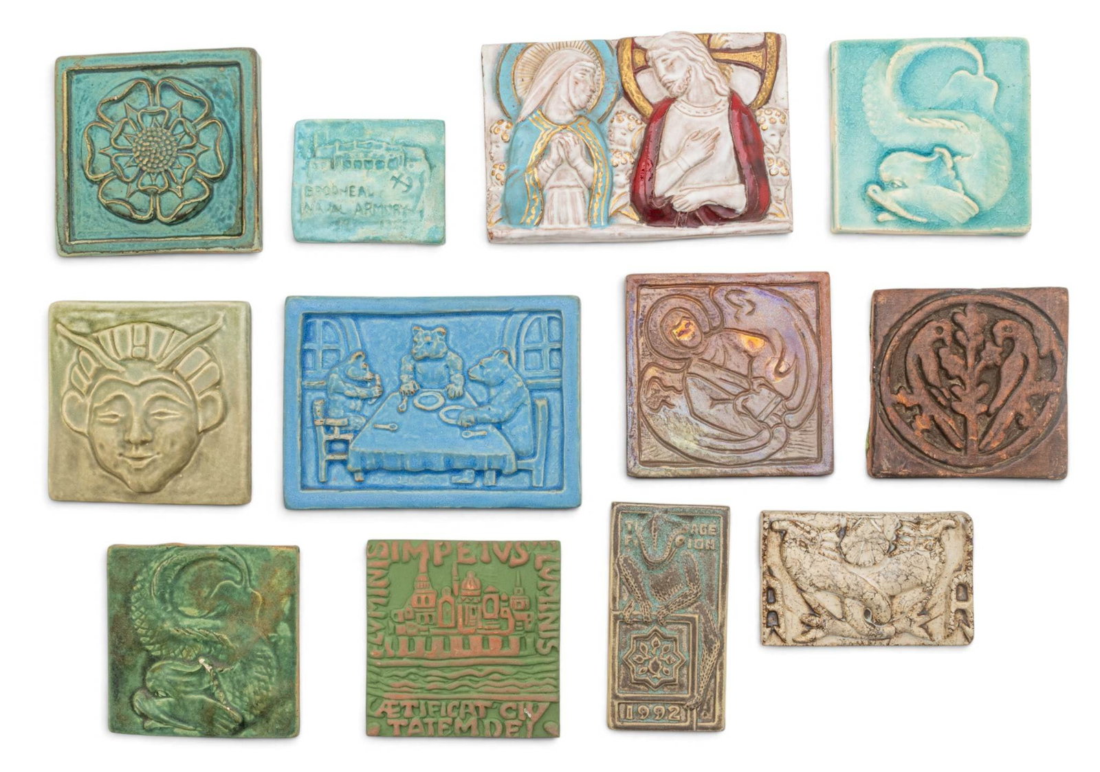 Earthenware Tiles 12 PCS (1 of 10)