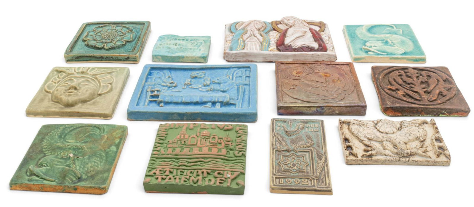 Earthenware Tiles 12 PCS - 2