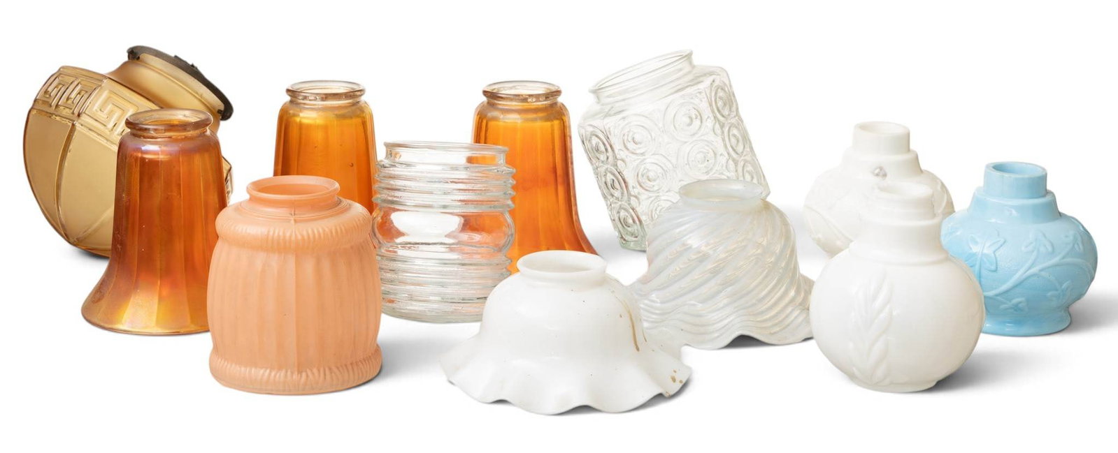 Glass Globes, Ca. Early 20th C., 12 PCS (1 of 7)