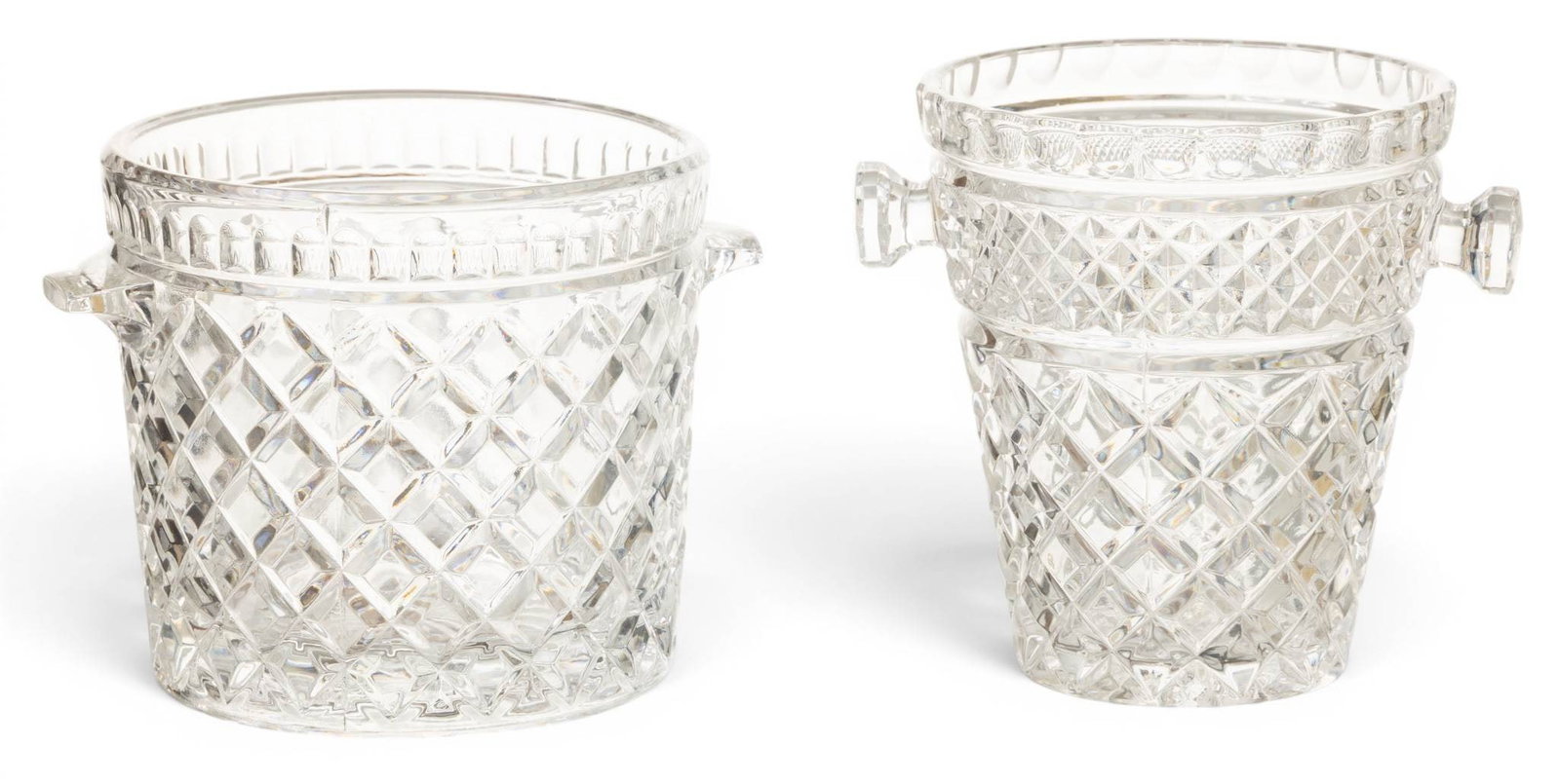 New England Glass Champagne - Ice Buckets 19th C., 2 PCS (1 of 2)