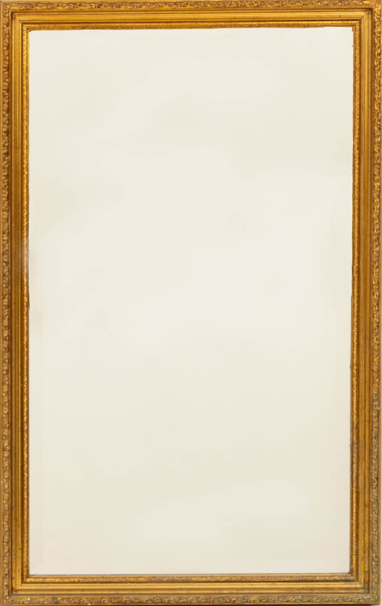 Carolina Mirror Co. Beveled Wall Mirror 1950, H 32" W 20" 1 PC (1 of 3)