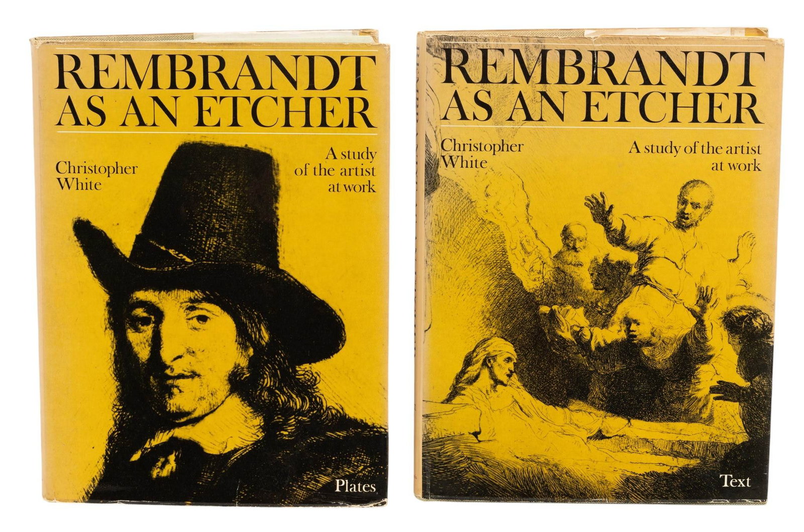 Rembrandt Van Rijn (Dutch, 1606-1669) Catalogue Raisonne, 2 Volumes 1969, 'Rembrandt As an Etcher', (1 of 3)