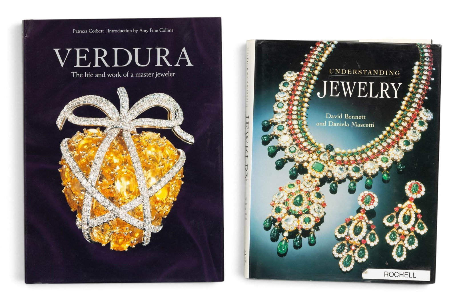 Books on the Subject of Jewelry and Verdura, 2 PCS: Books on the Subject of Jewelry and Verdura, 2 PCS Lot includes: (1.) Verdura: The Life and Work of a Master Jeweler, by Patricia Corbett. Published by Thames and Hudson, London, 2002. Hardcover with 