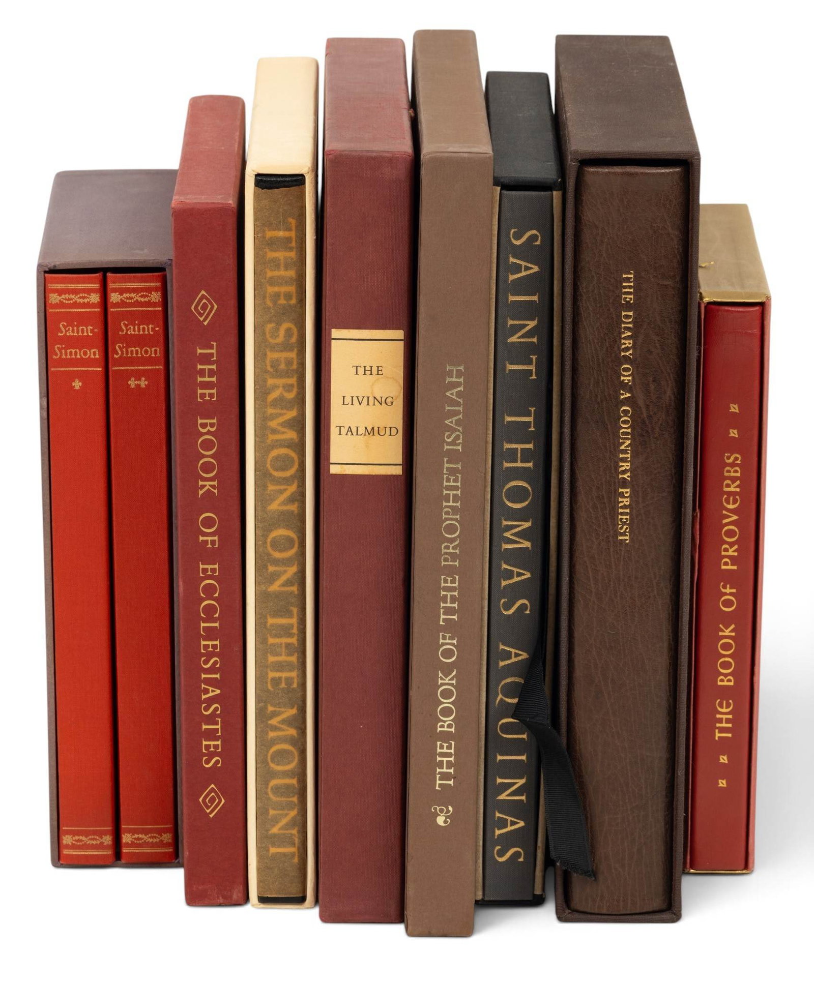 The Limited Editions Club Biblical / Religious & Wisdom Texts 8 PCS (1 of 6)