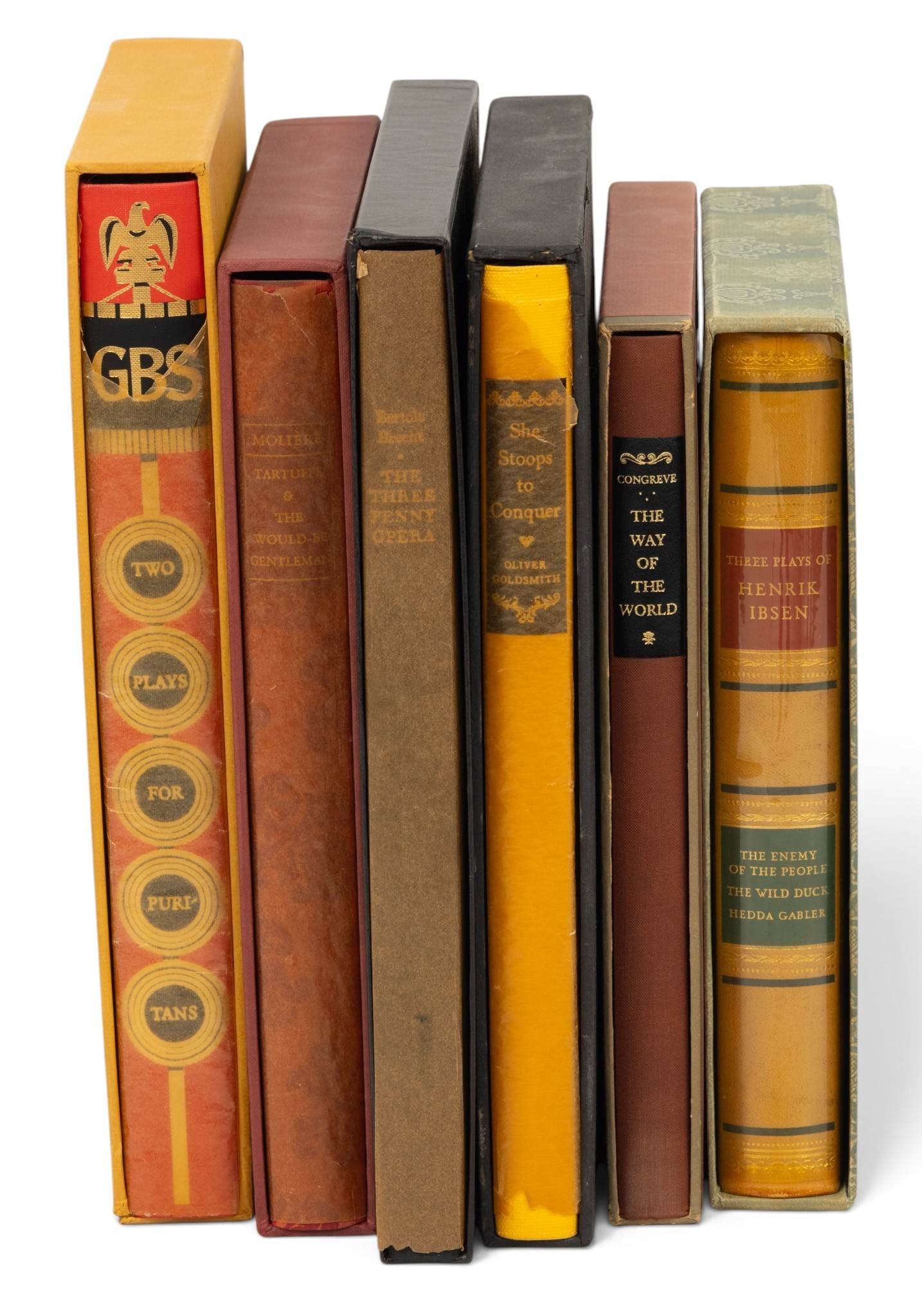 The Limited Editions Club Famous and Popular Plays 6 PCS (1 of 4)