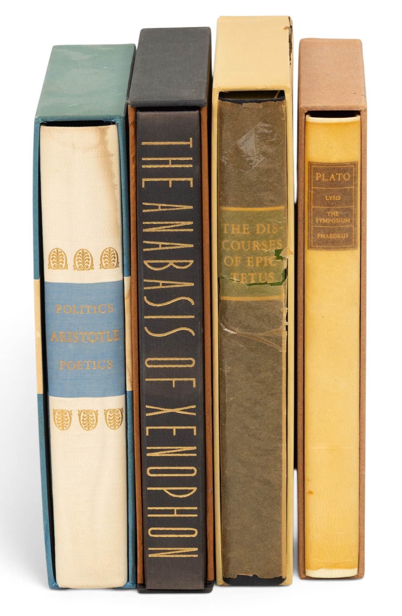 The Limited Editions Club Greek Philosophers and Writers: Epictetus, Aristotle, Xenophon,and Plato 4 (1 of 6)