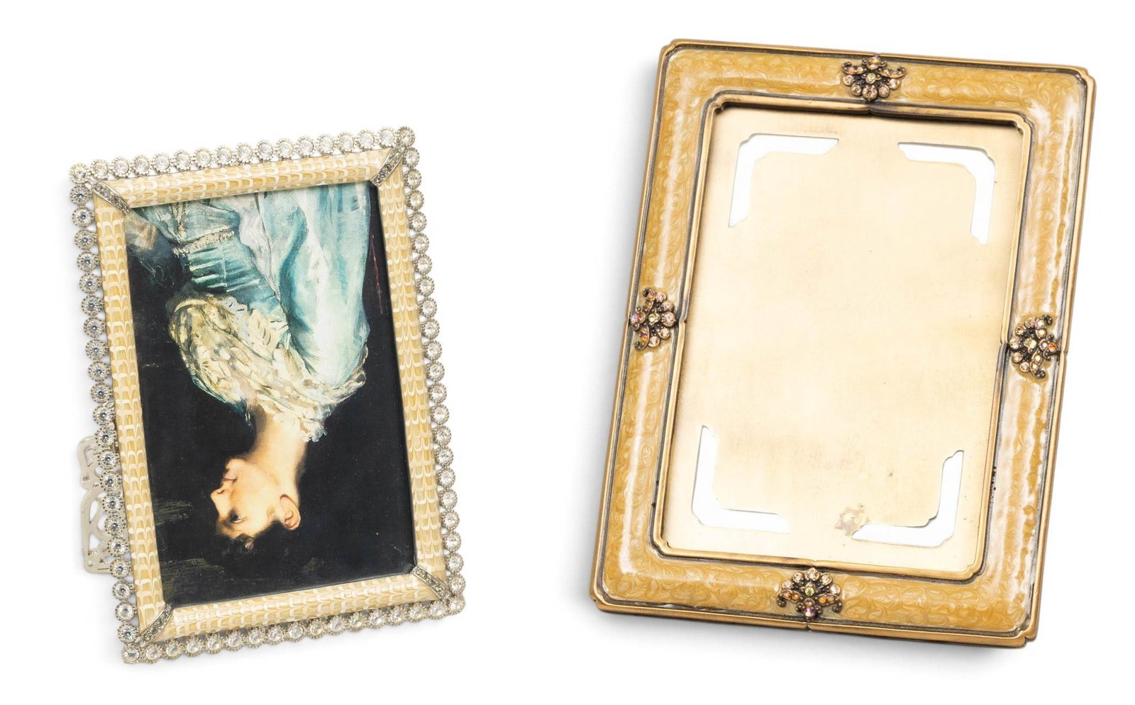 Jay Strongwater (American, B. 1960) Picture Frames 2 PCS (1 of 6)