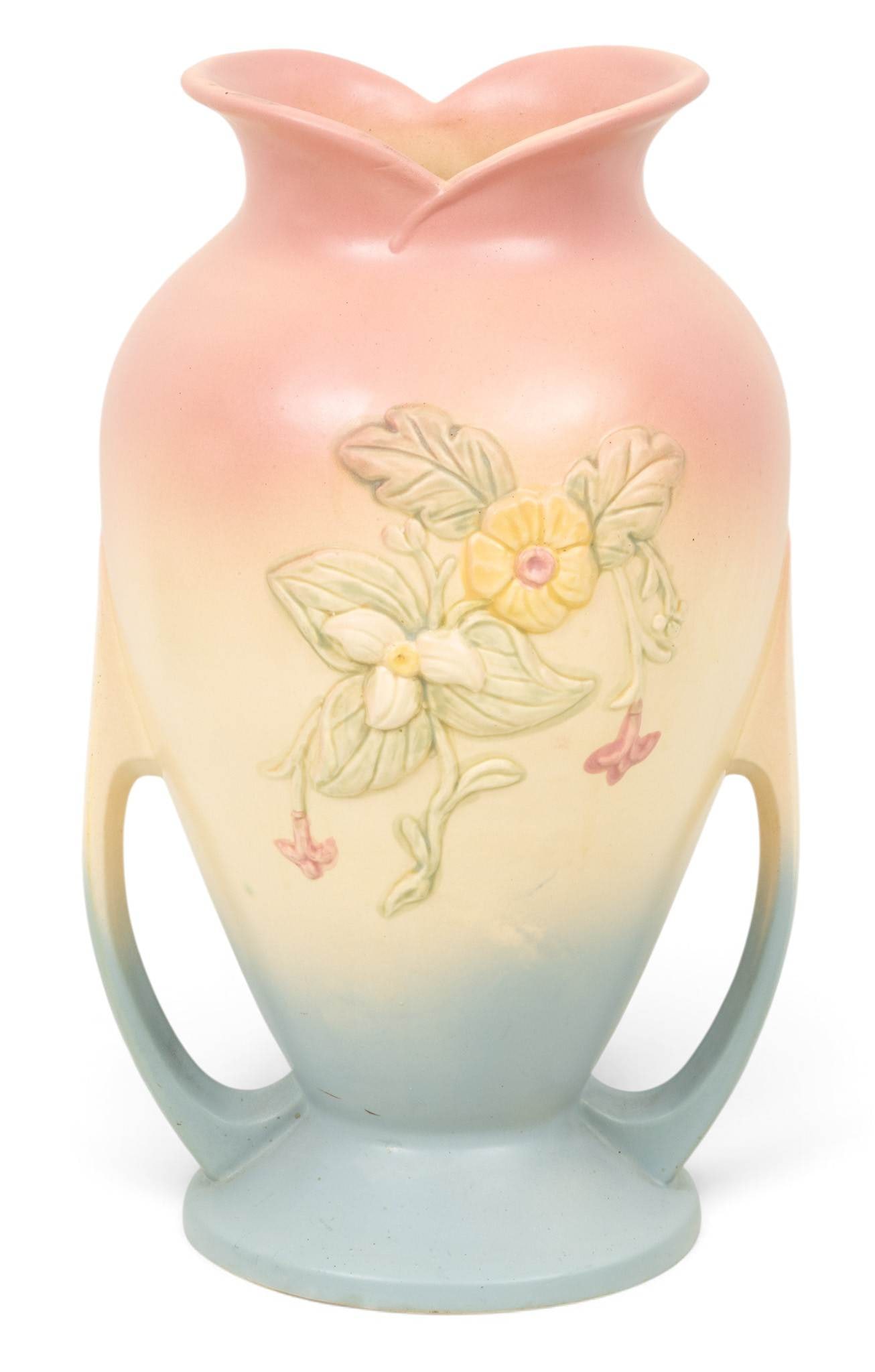 Hull (USA) Pottery Vase 1945, 'Wildflower', H 16" 1 PC (1 of 5)